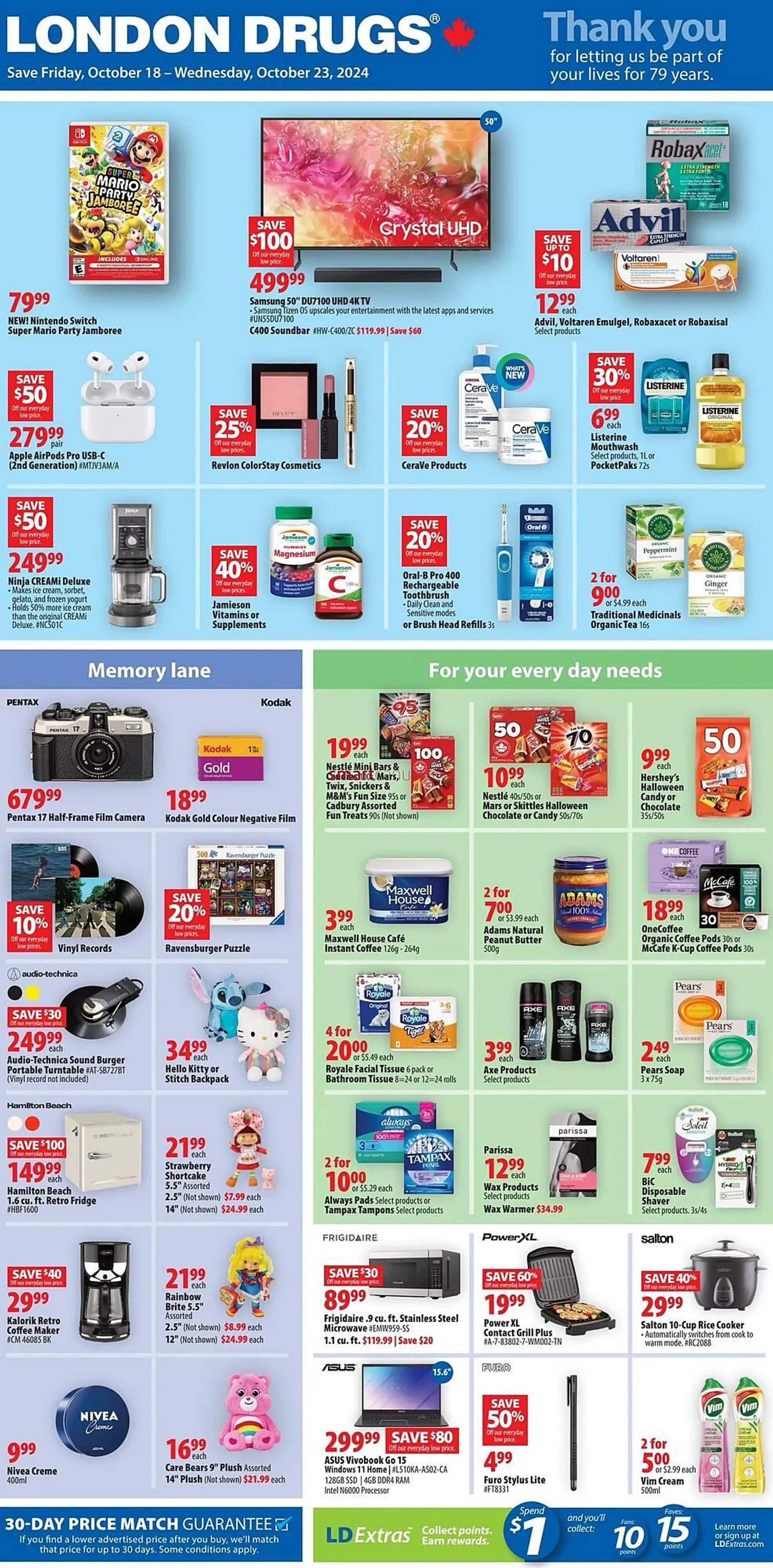 London Drugs flyer - 1