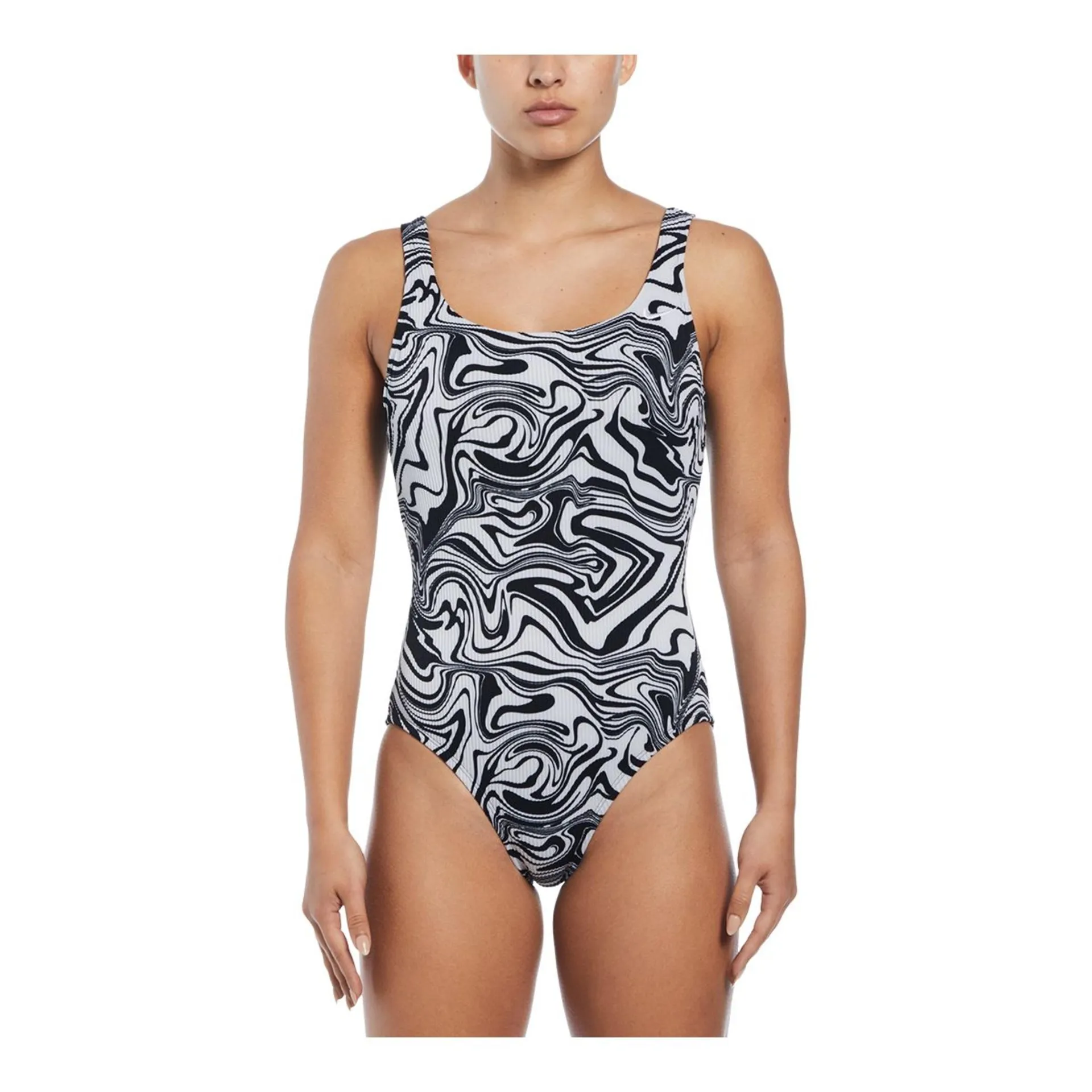 Nike Women's Swirl U Back One Piece Swimsuit