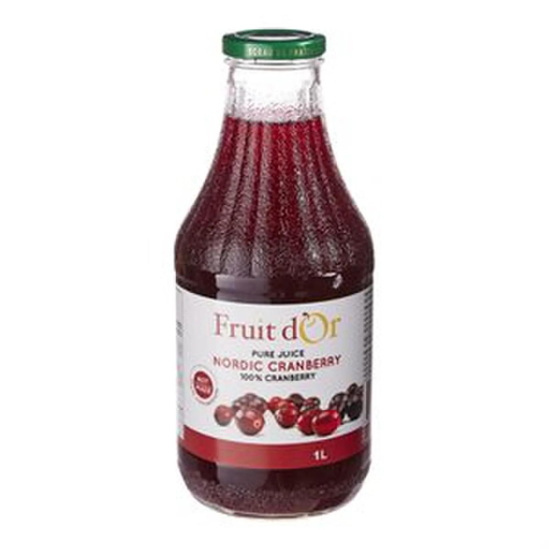 Fruit D'Or Juice Cranberry Pure 1 L