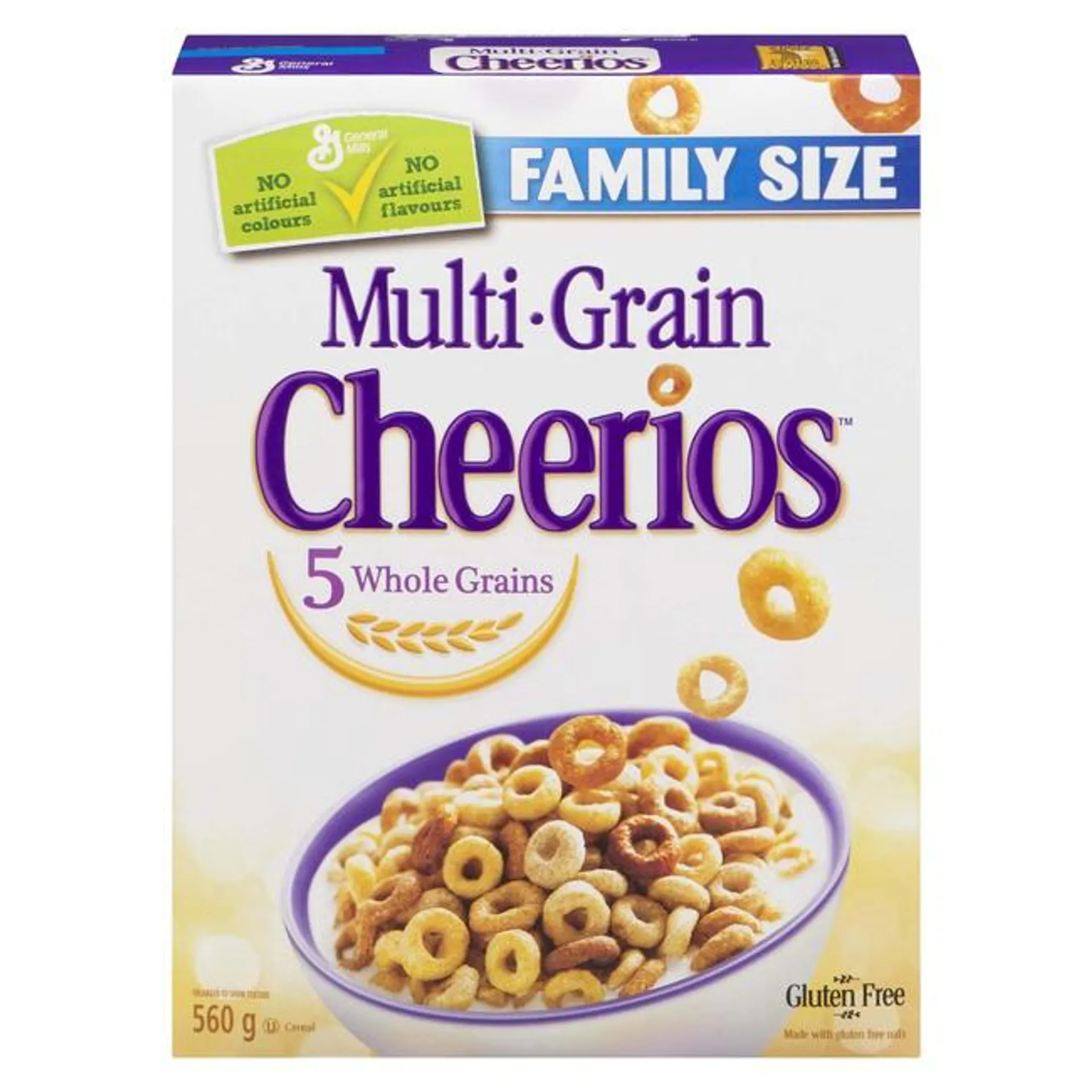 Cheerios Cereal Multi-Grain Family Size 560 g