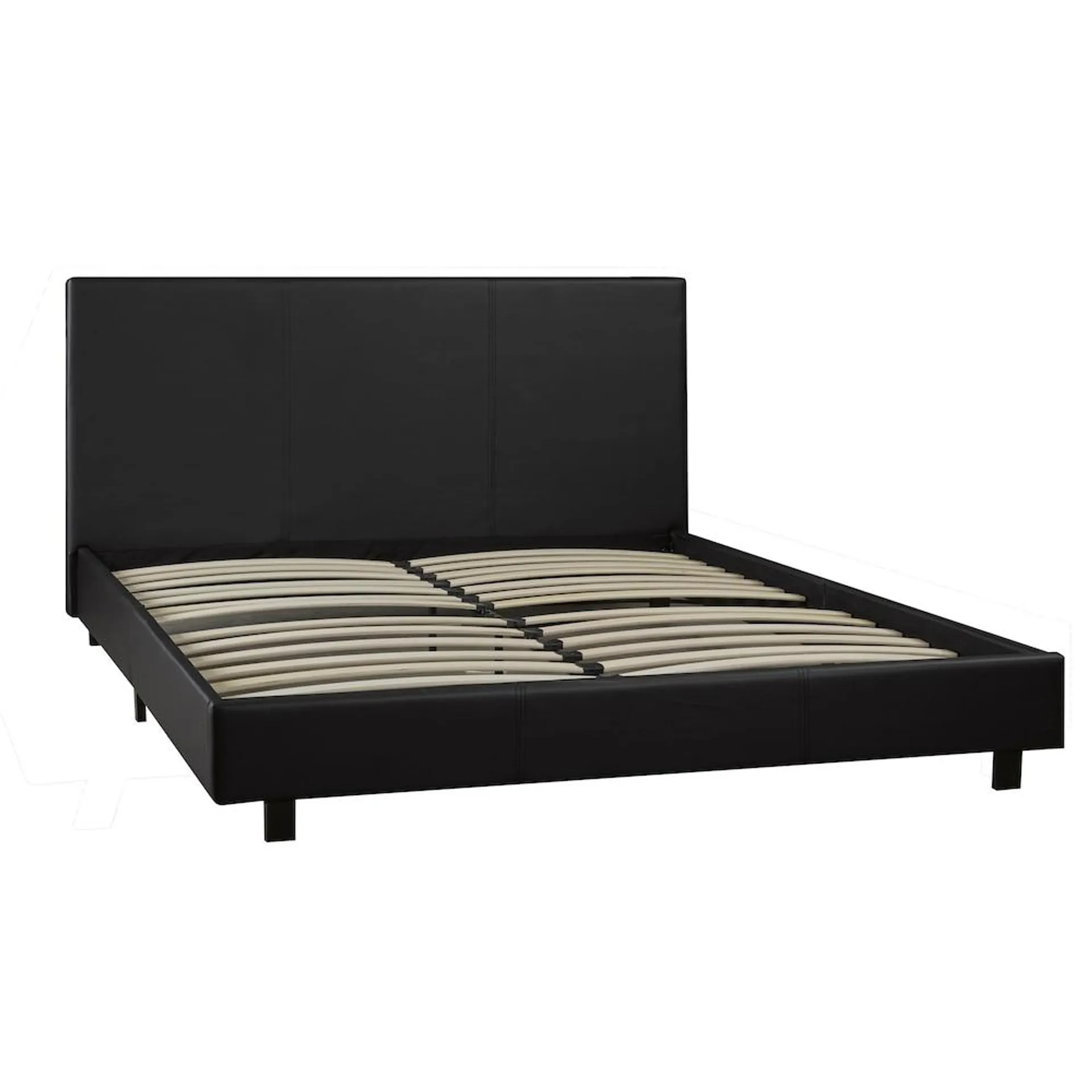 Full Platform Bed, Black