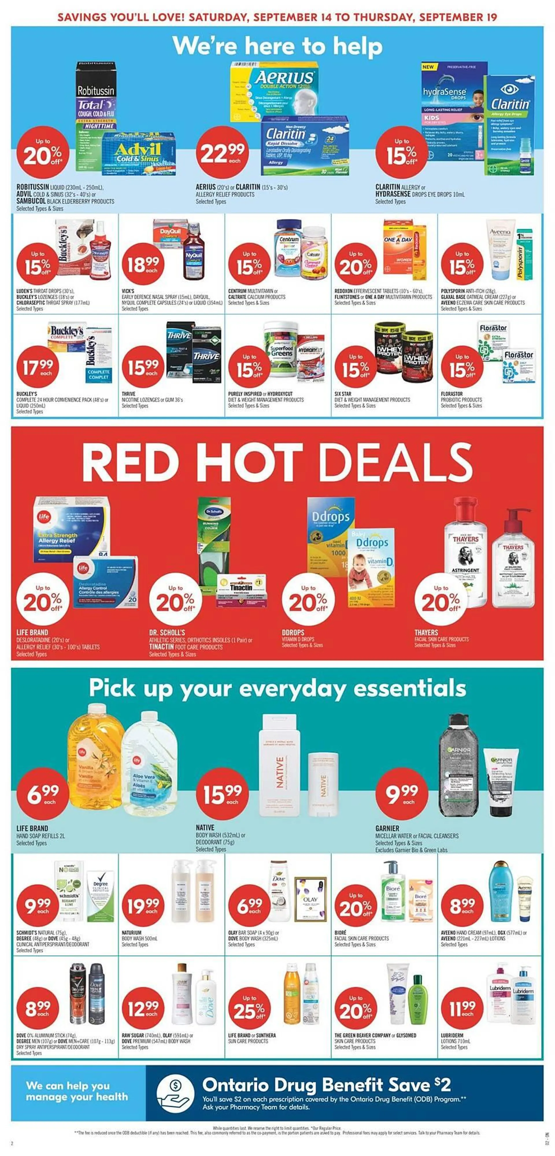 Shoppers Drug Mart flyer from September 14 to September 20 2024 - flyer page 6