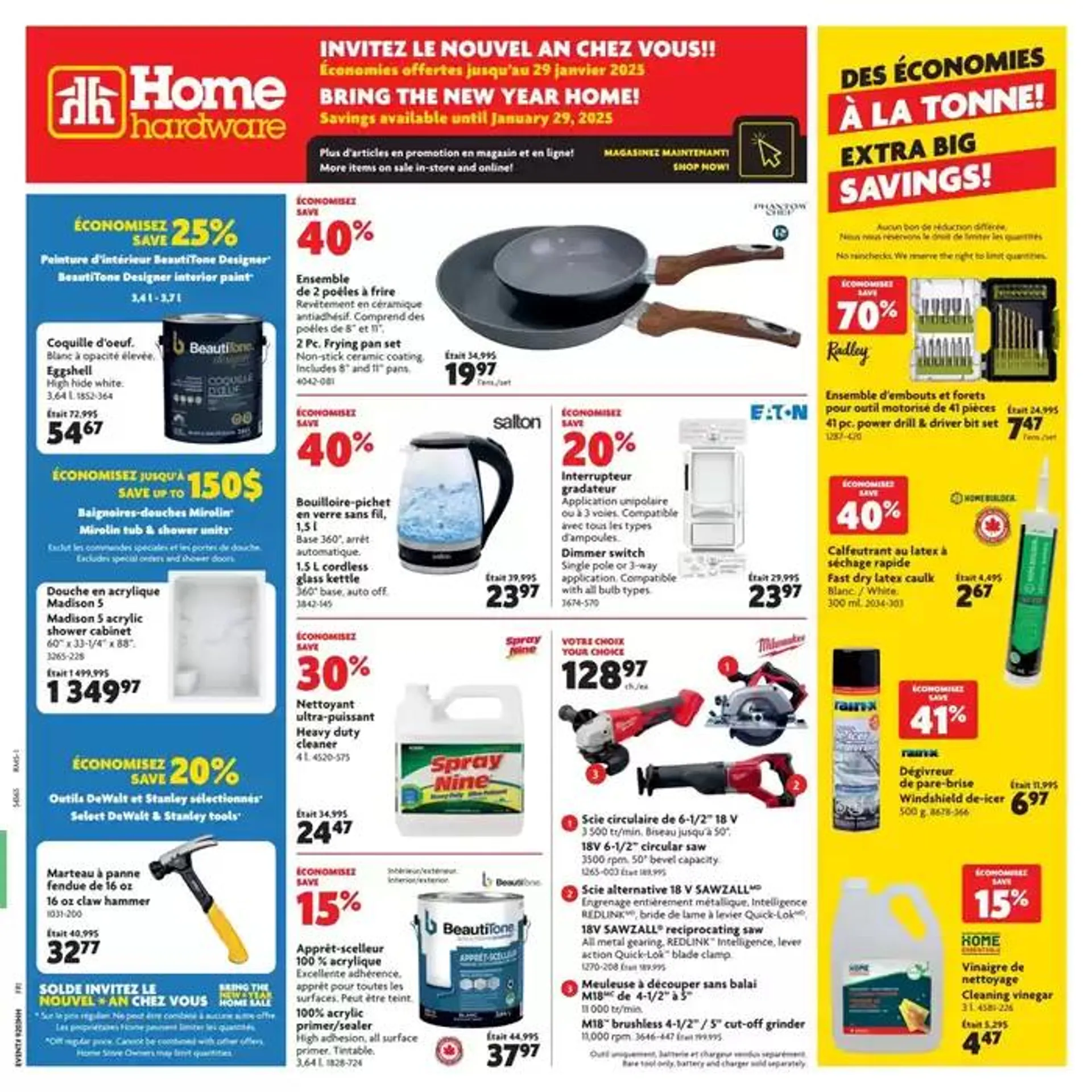 Home Hardware weekly flyer - 1