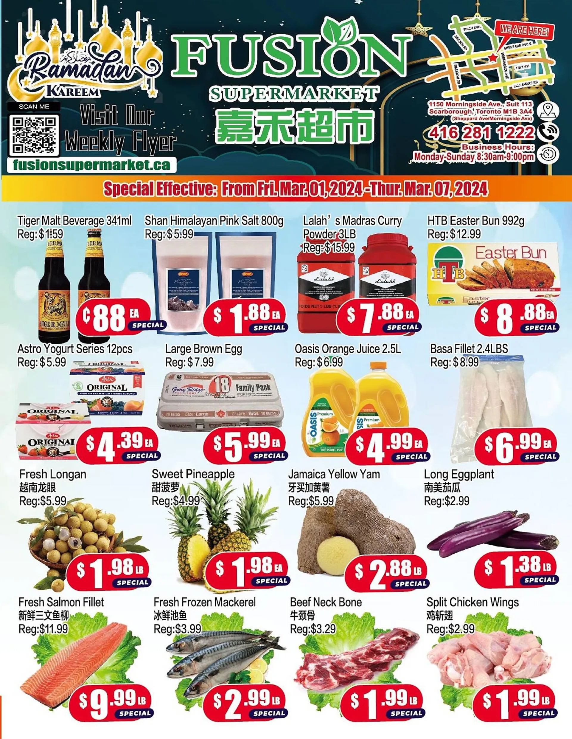 Fusion Supermarket flyer from March 1 to March 7 2024 - flyer page 