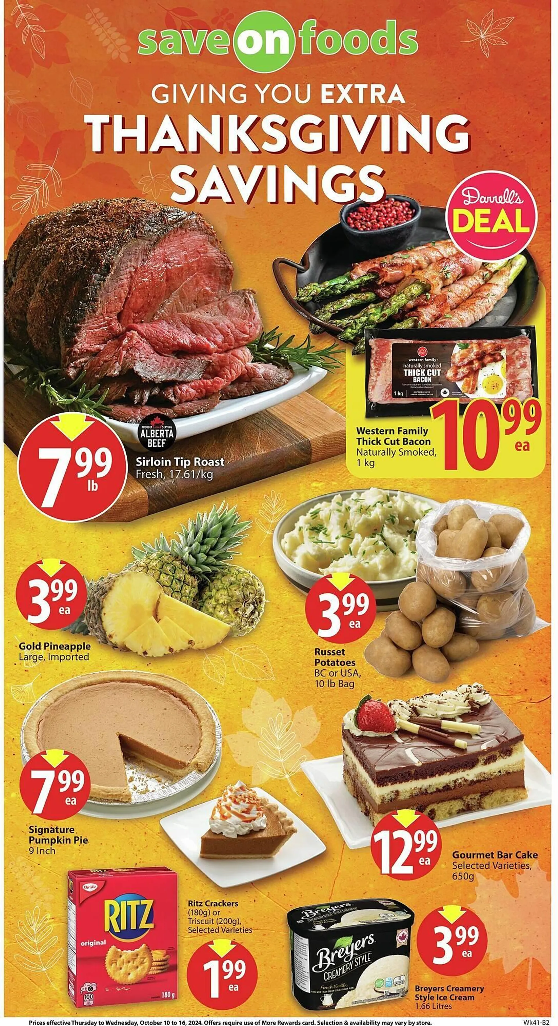 Save on Foods flyer from October 10 to October 17 2024 - flyer page 2