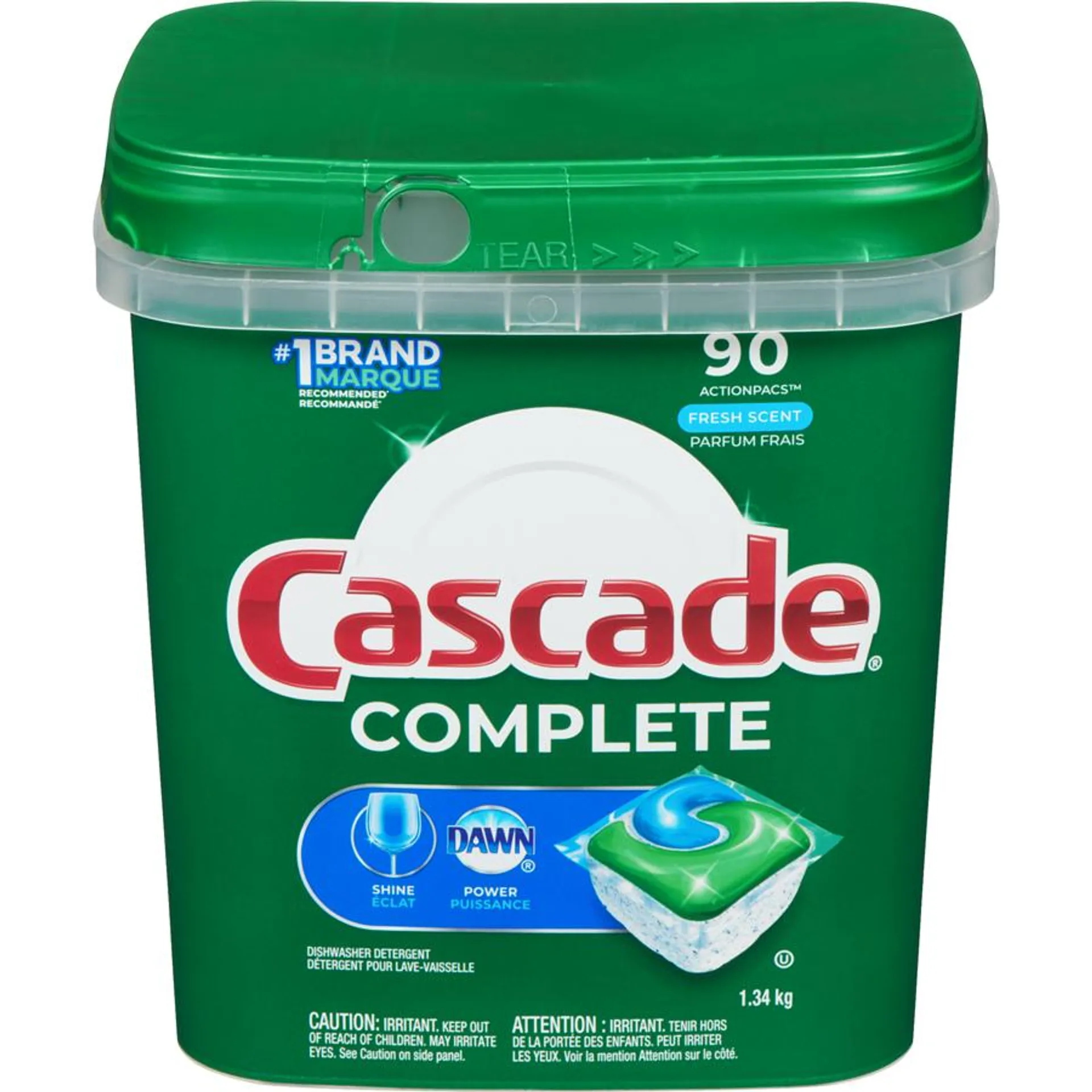 Complete Dishwasher Detergent, Fresh Scent