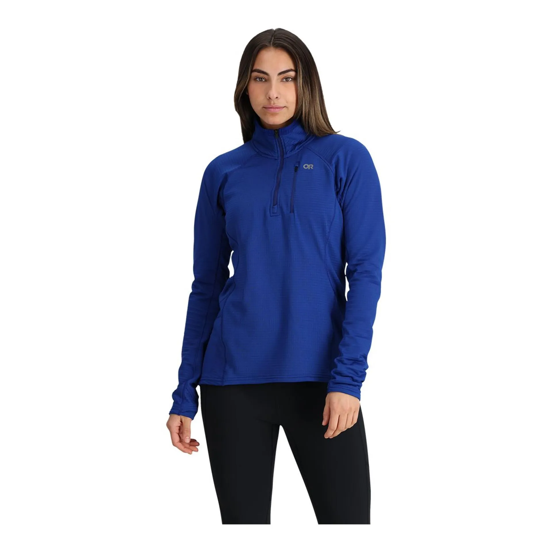 Outdoor Research Women's Vigor Grid 1/4 Zip Fleece Top