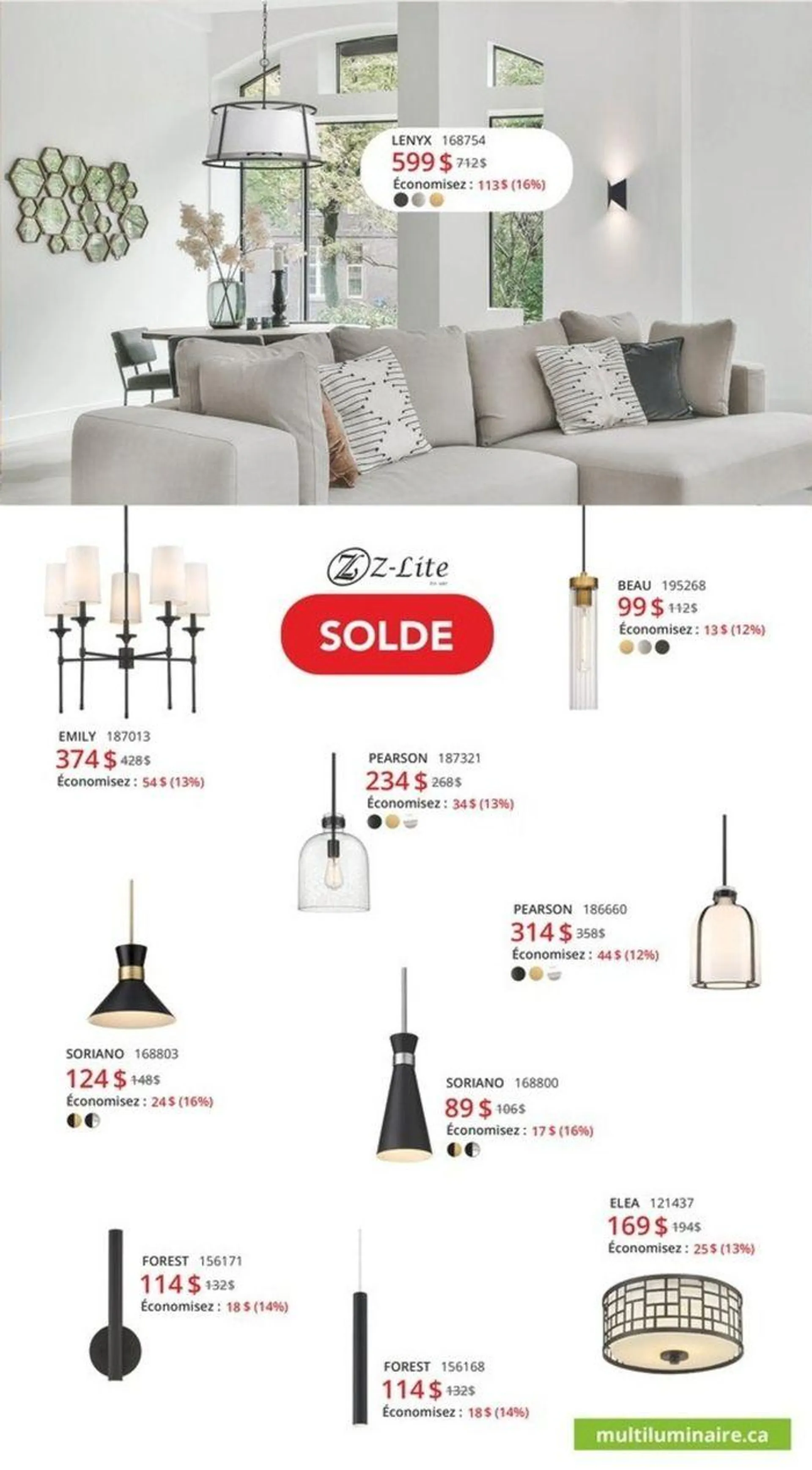 Multi Luminaire Specials - 36