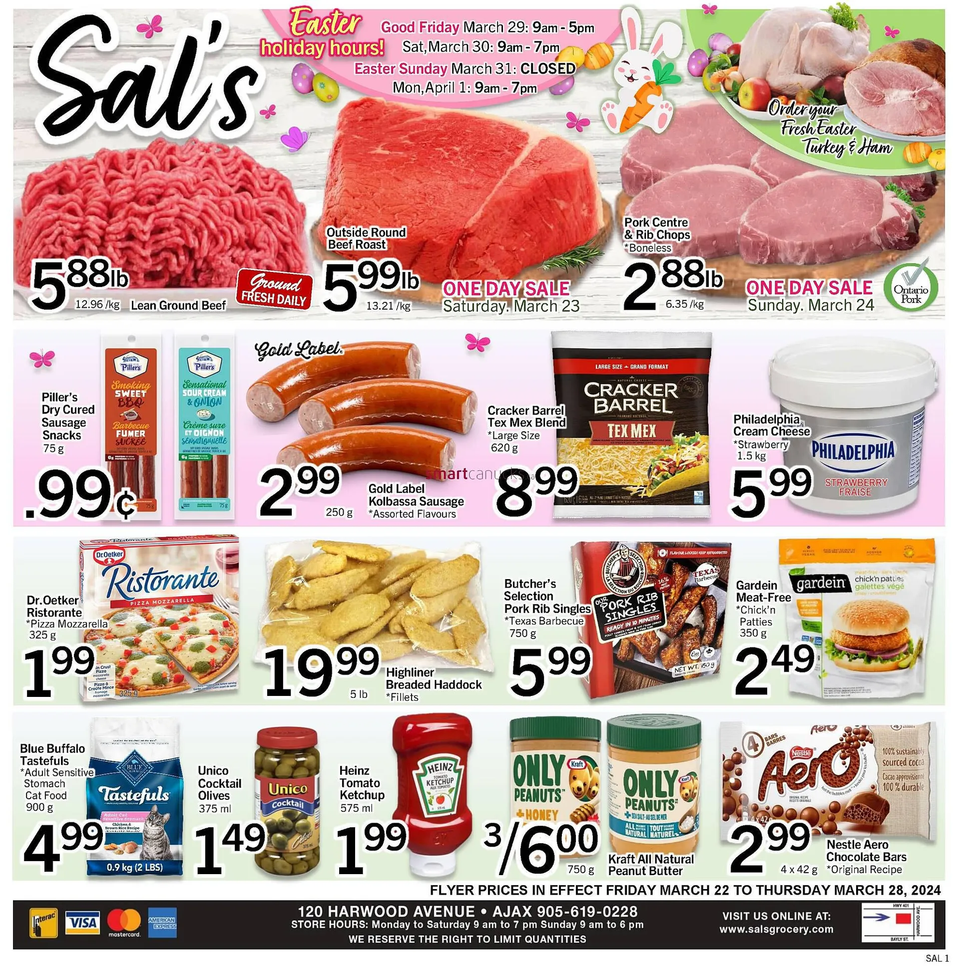 Sal's Grocery flyer from March 22 to March 28 2024 - flyer page 1