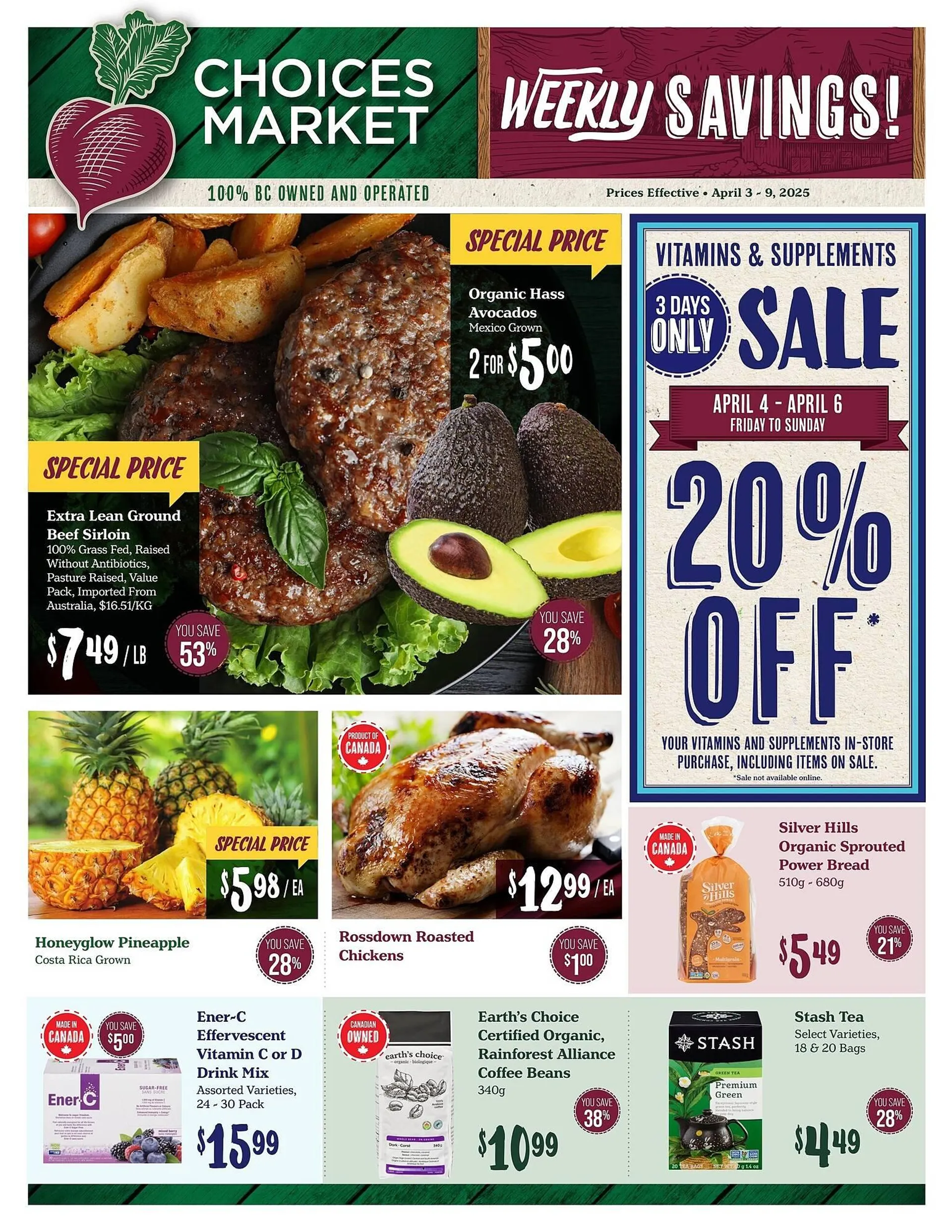 Choices Market flyer - 1