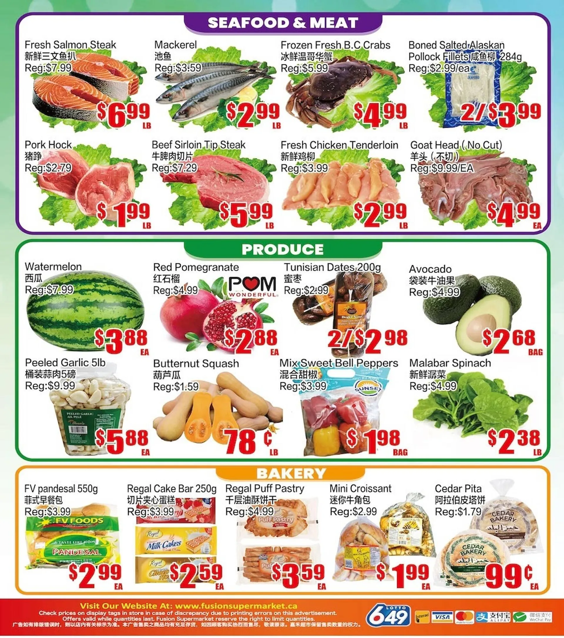 Fusion Supermarket flyer from October 24 to October 30 2024 - flyer page 4