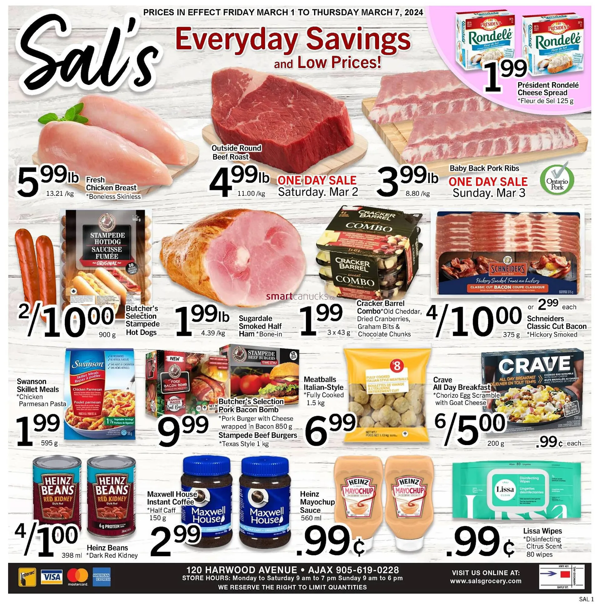 Sal's Grocery flyer from March 1 to March 7 2024 - flyer page 