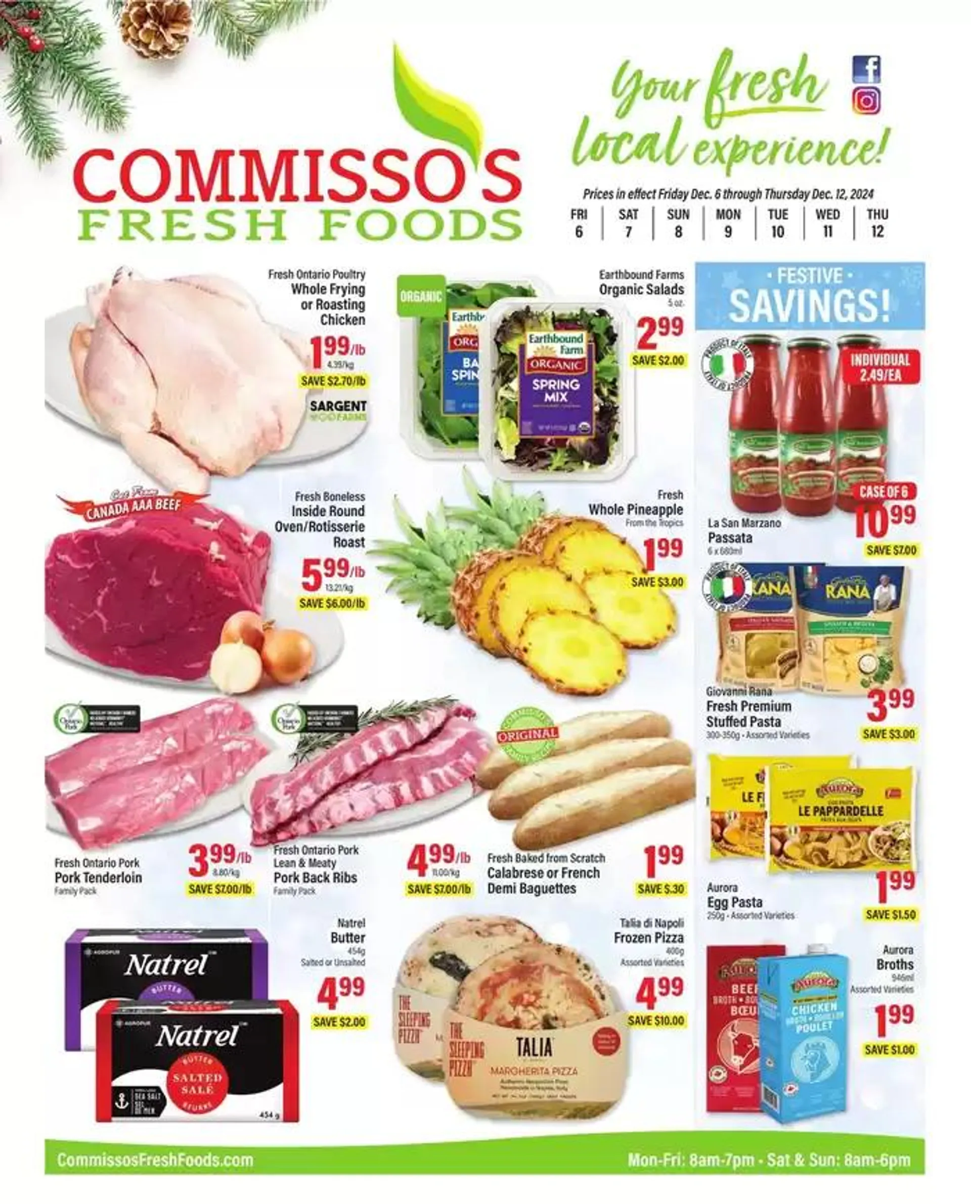 Commissos Fresh Foods weeky flyer - 1