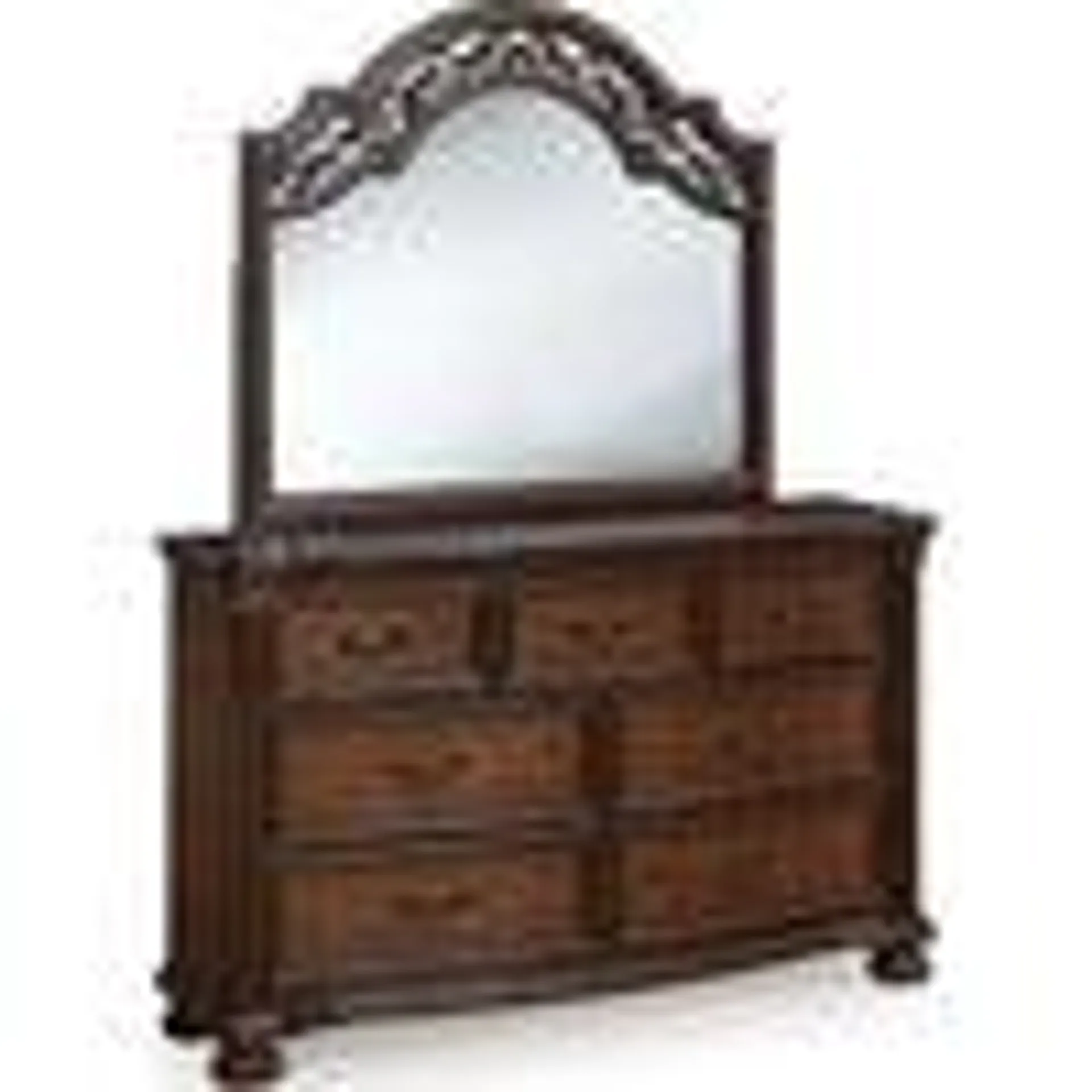 Lavinton Dresser and Mirror - Brown