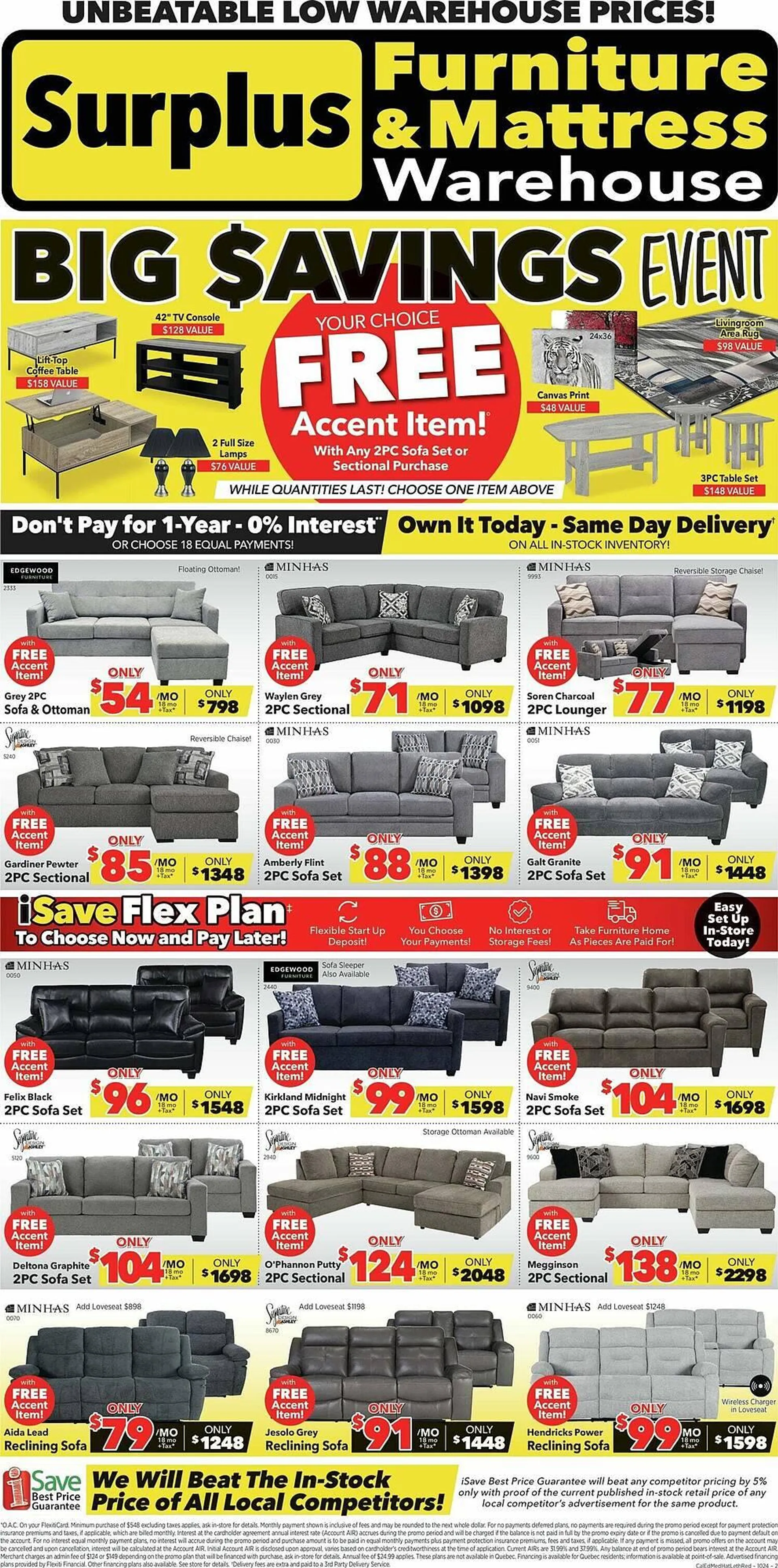 Surplus Furniture flyer - 1