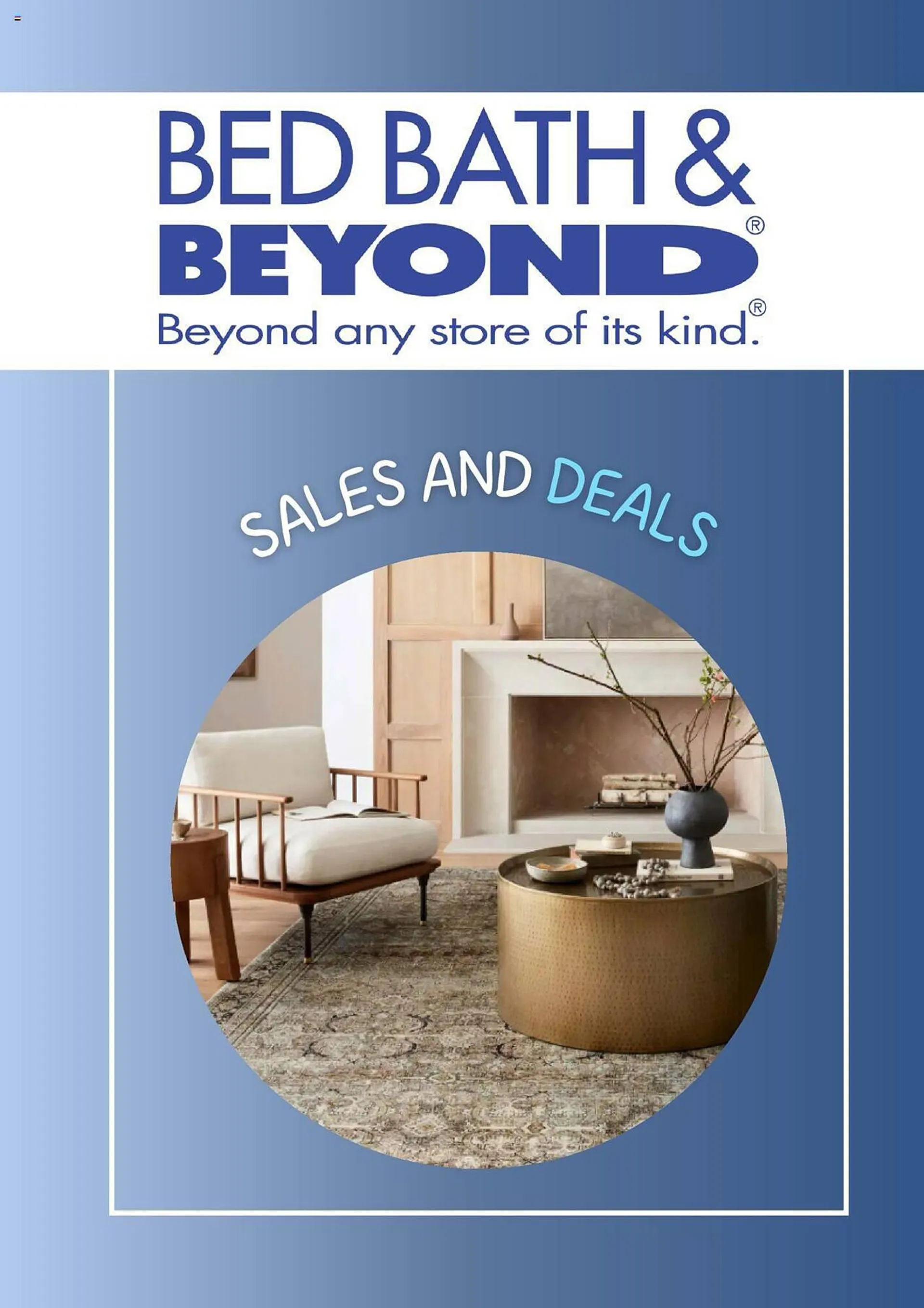 Bed Bath & Beyond flyer from April 10 to May 6 2024 - flyer page 1