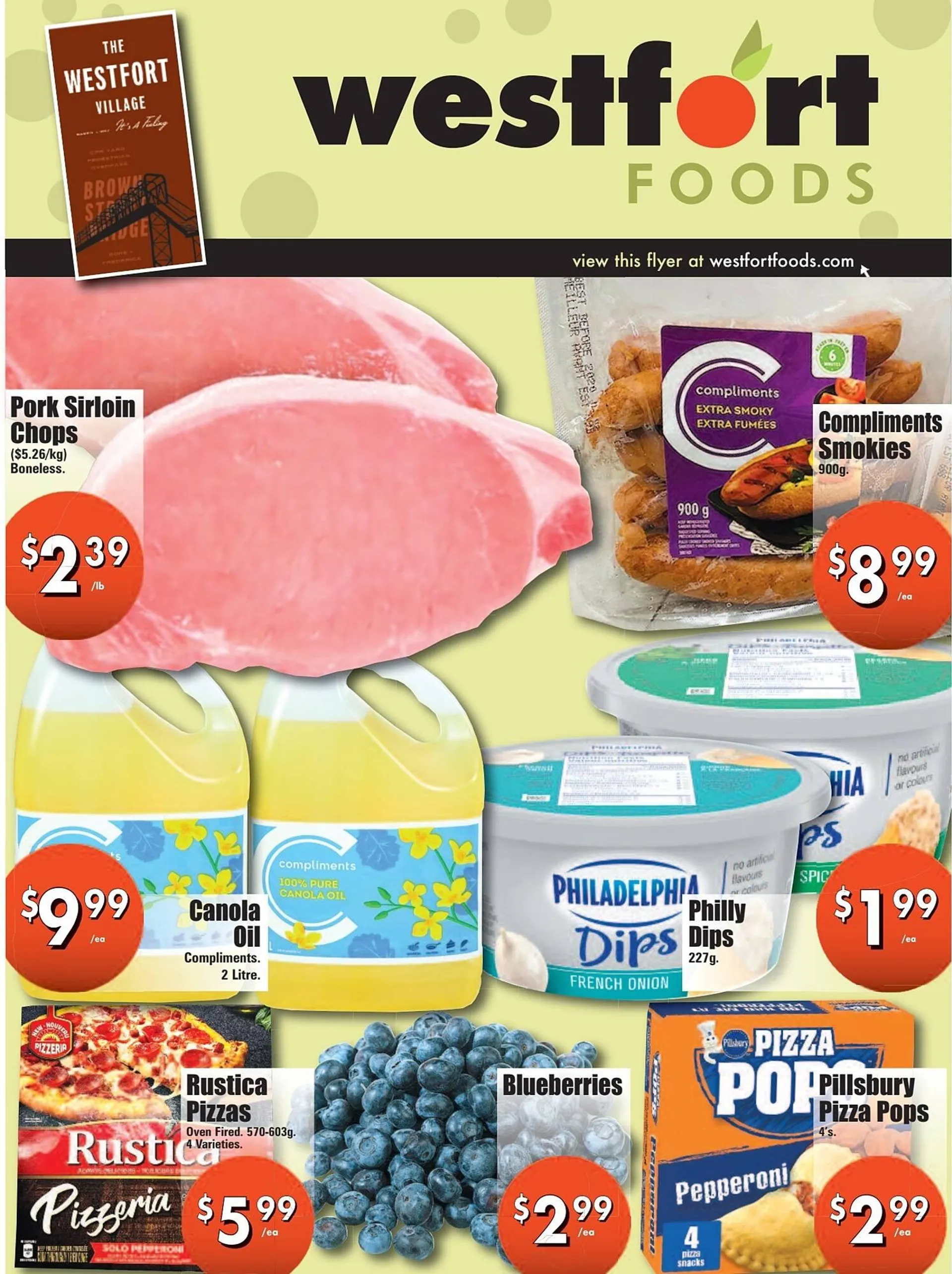 Westfort Foods flyer - 1