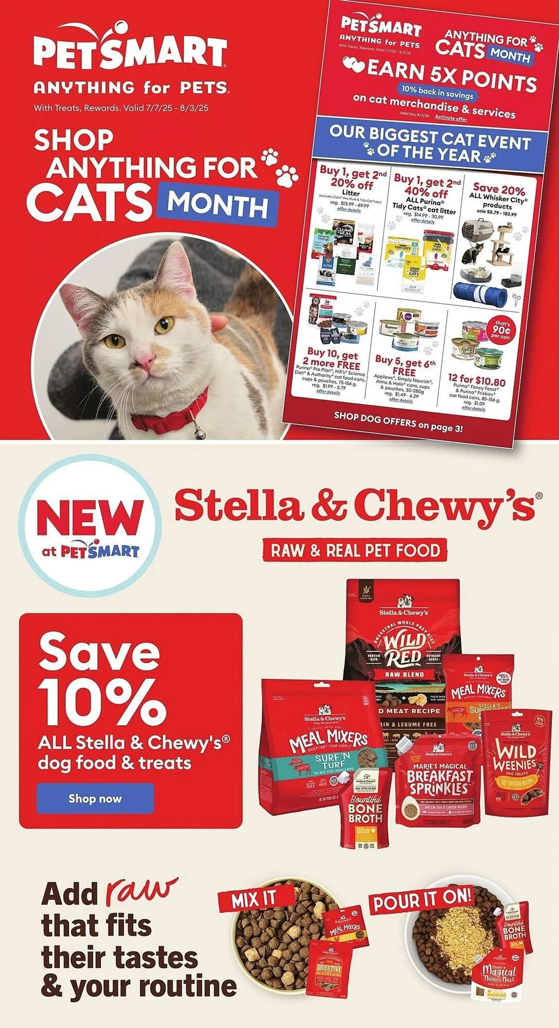 Petsmart flyer from July 9 to July 15 2025 - flyer page 1
