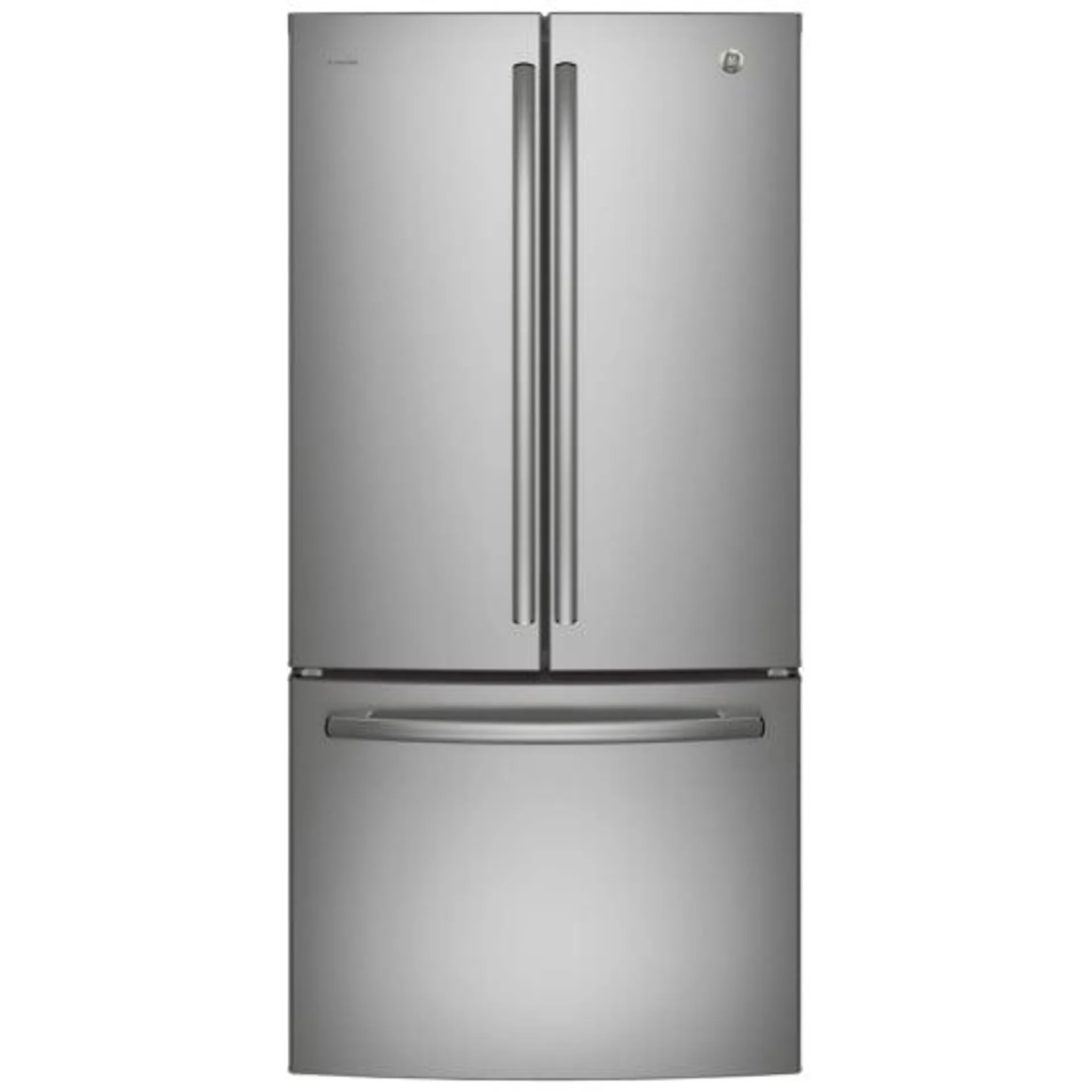 GE Profile PNE25NYRKFS French Door Refrigerator, 33 inch Width, ENERGY STAR Certified, 24.8 cu. ft. Capacity, Stainless Steel colour