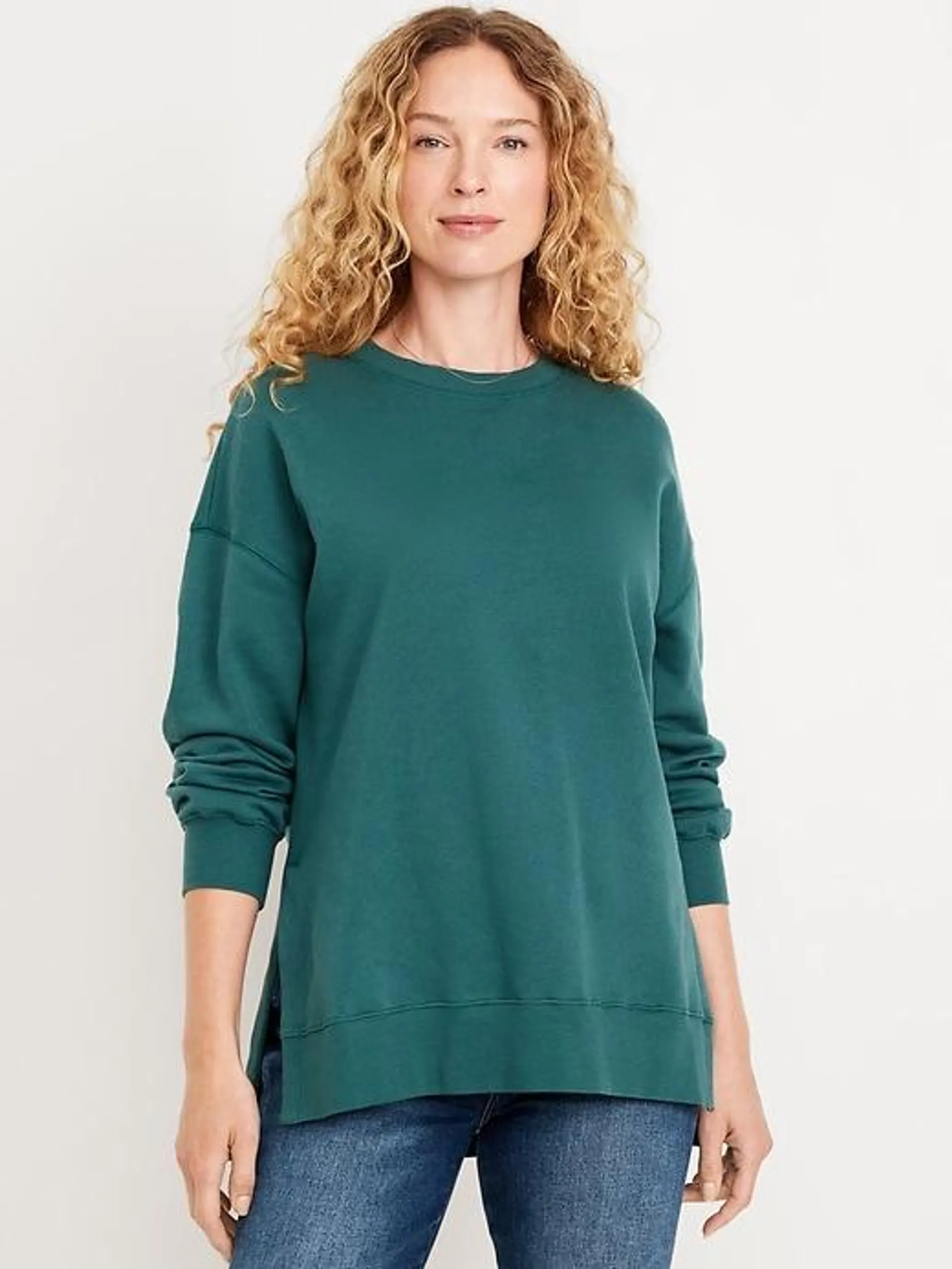 SoComfy Relaxed Tunic Sweatshirt