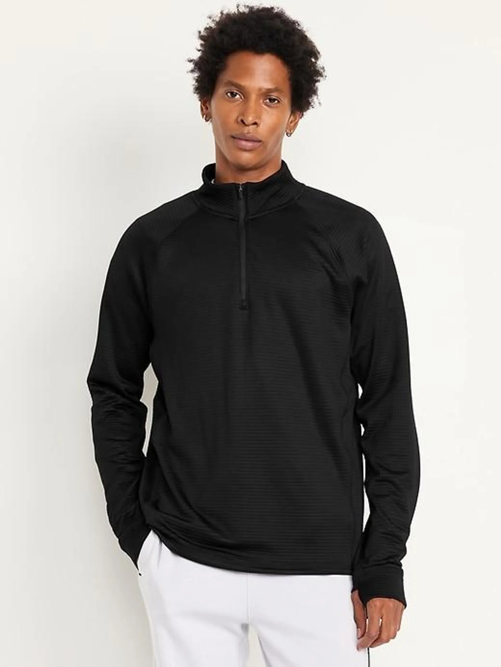 Go-Dry Cool Waffle Quarter Zip