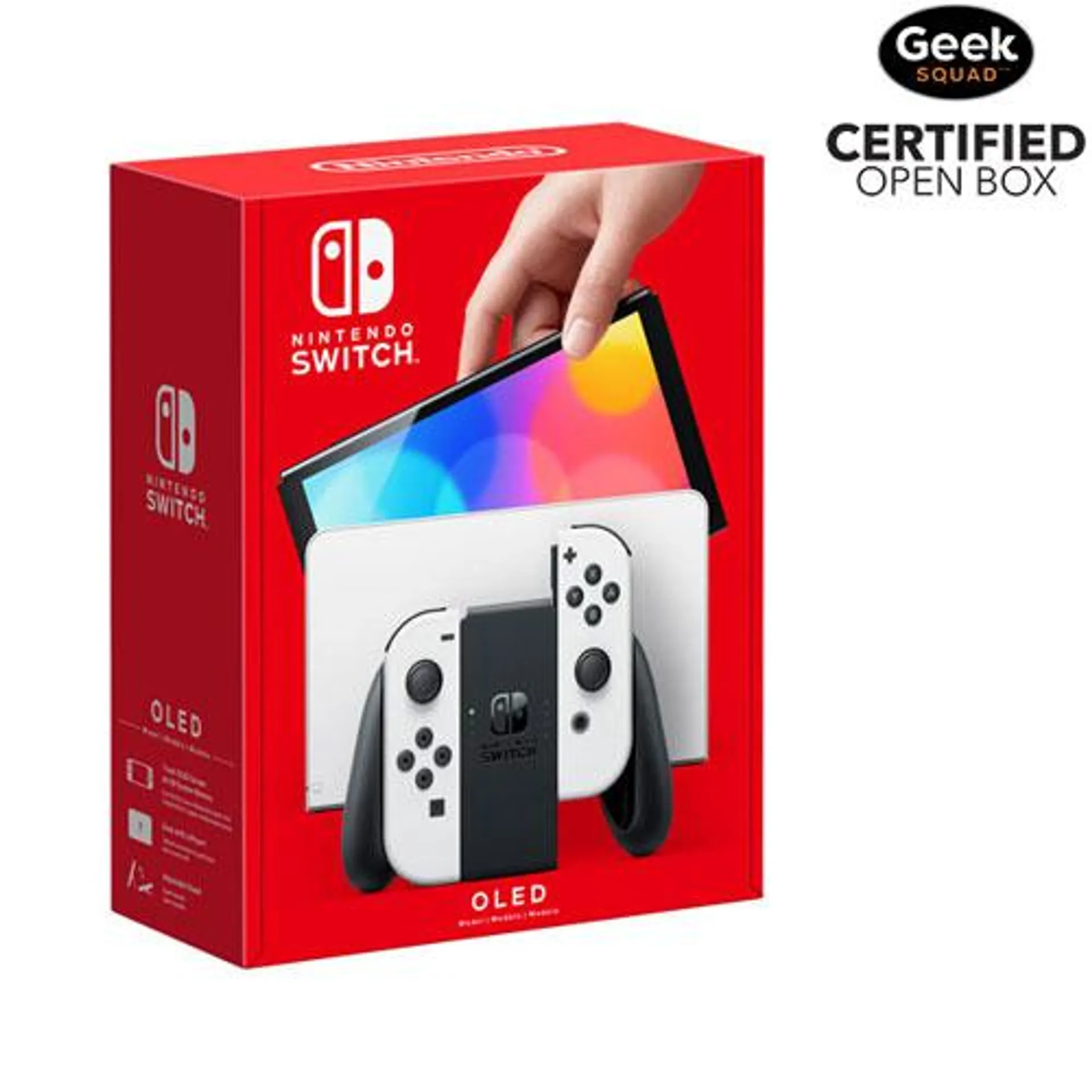 Open Box - Nintendo Switch (OLED Model) Console - White