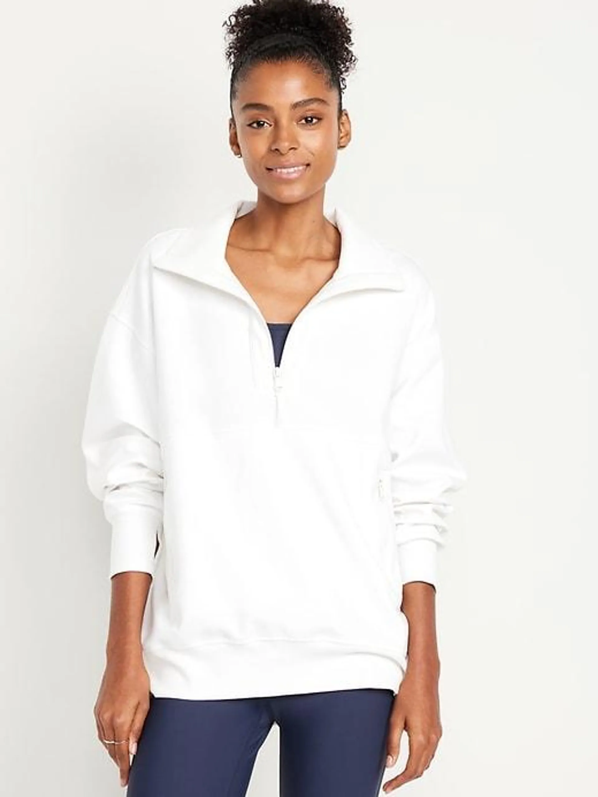 Dynamic Fleece Half-Zip Tunic