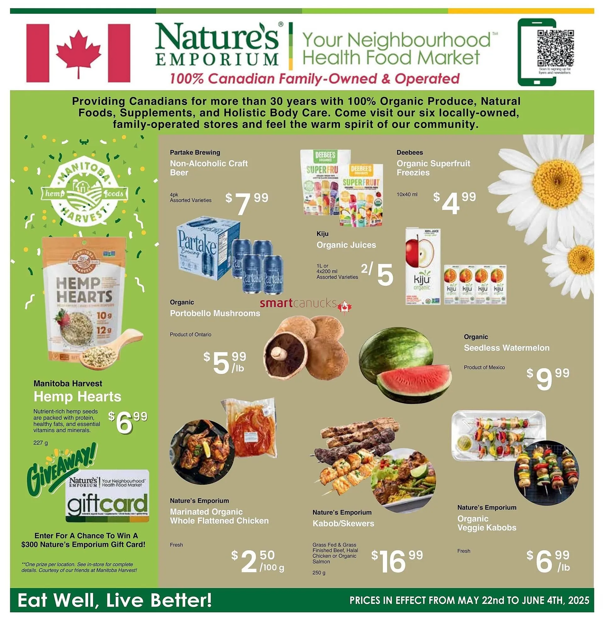 Nature's Emporium flyer from May 23 to May 29 2025 - flyer page 1