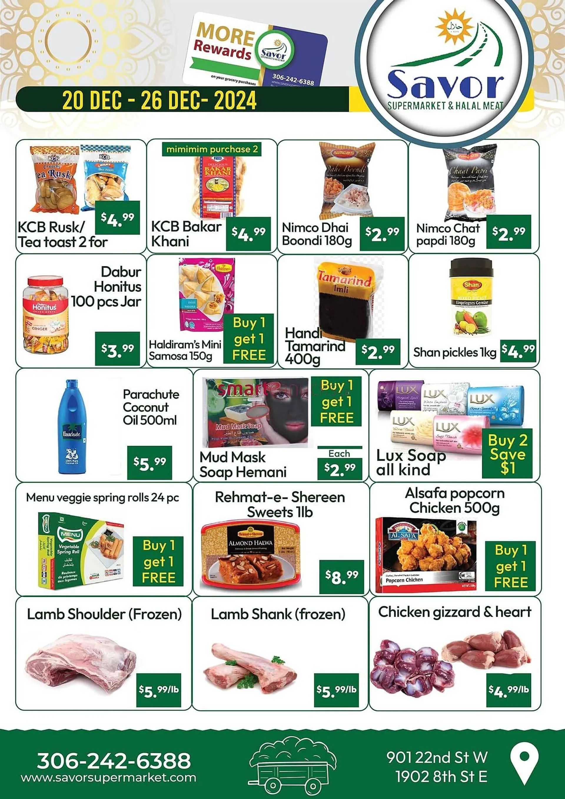 Savor Supermarket flyer from December 20 to January 1 2025 - flyer page 3