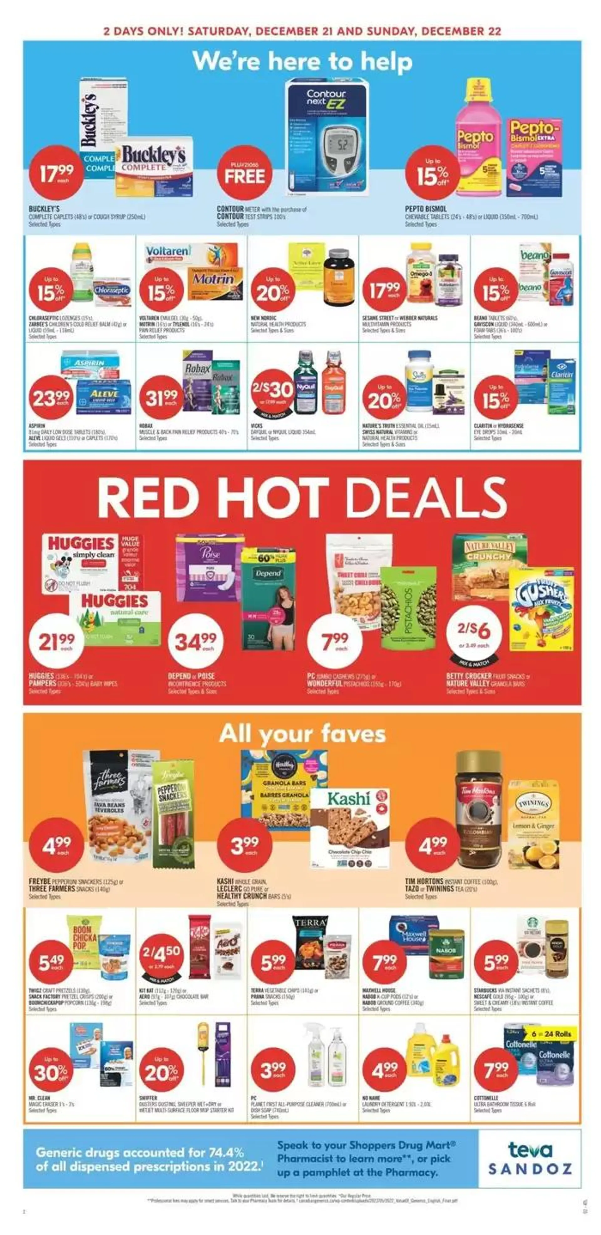 Exclusive bargains from December 21 to December 26 2024 - flyer page 13