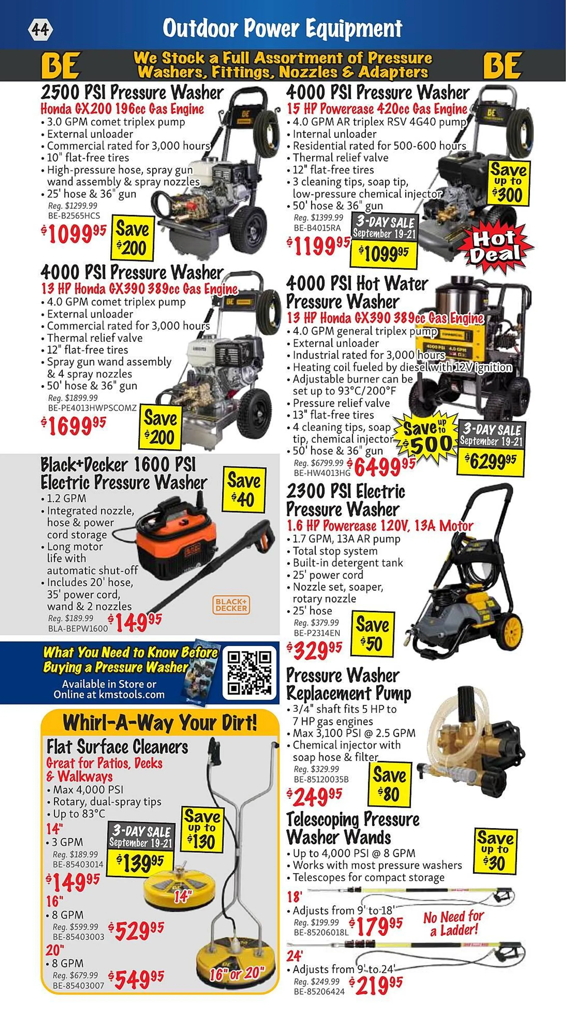 KMS Tools flyer from September 1 to September 30 2024 - flyer page 44