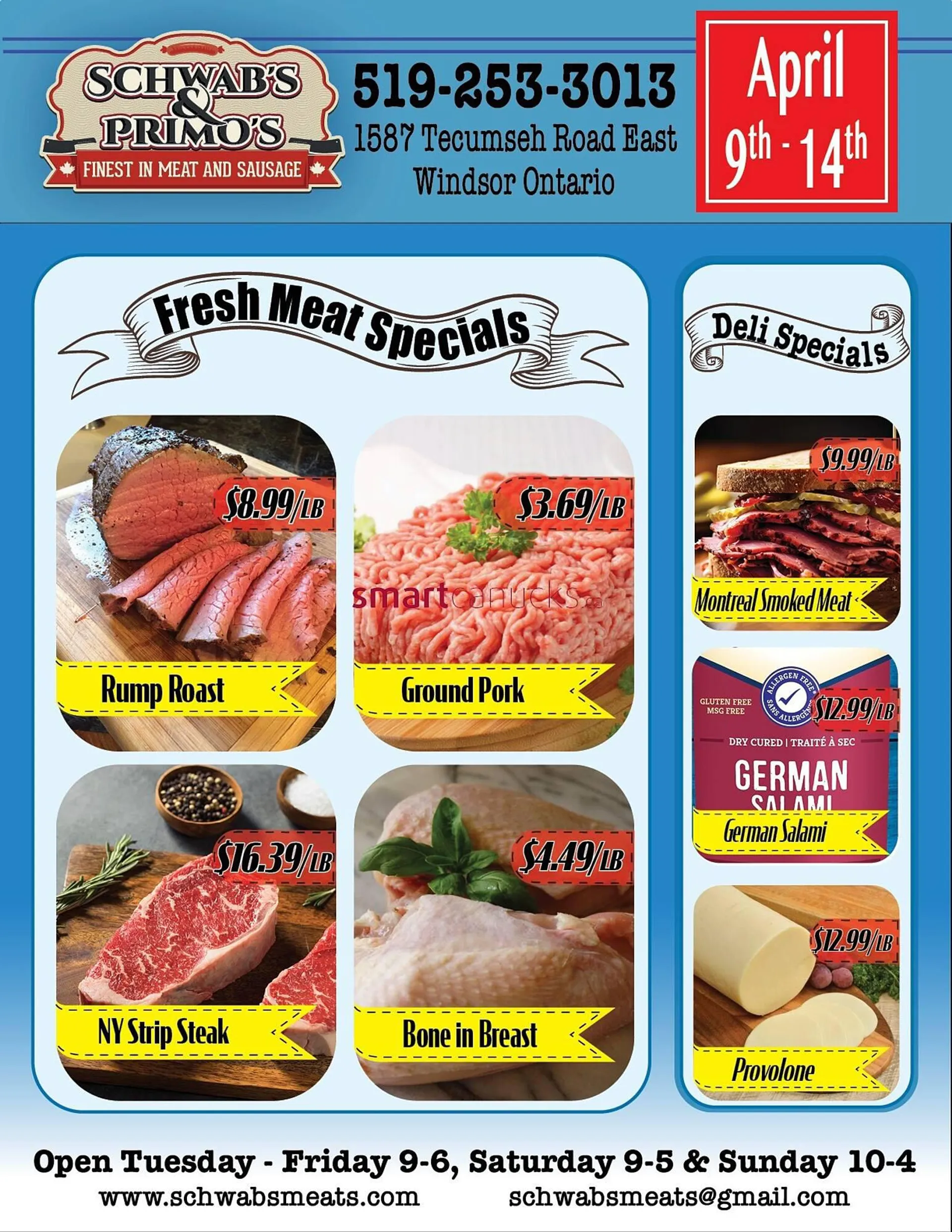 Schwab's & Primo's flyer from April 9 to April 21 2024 - flyer page 
