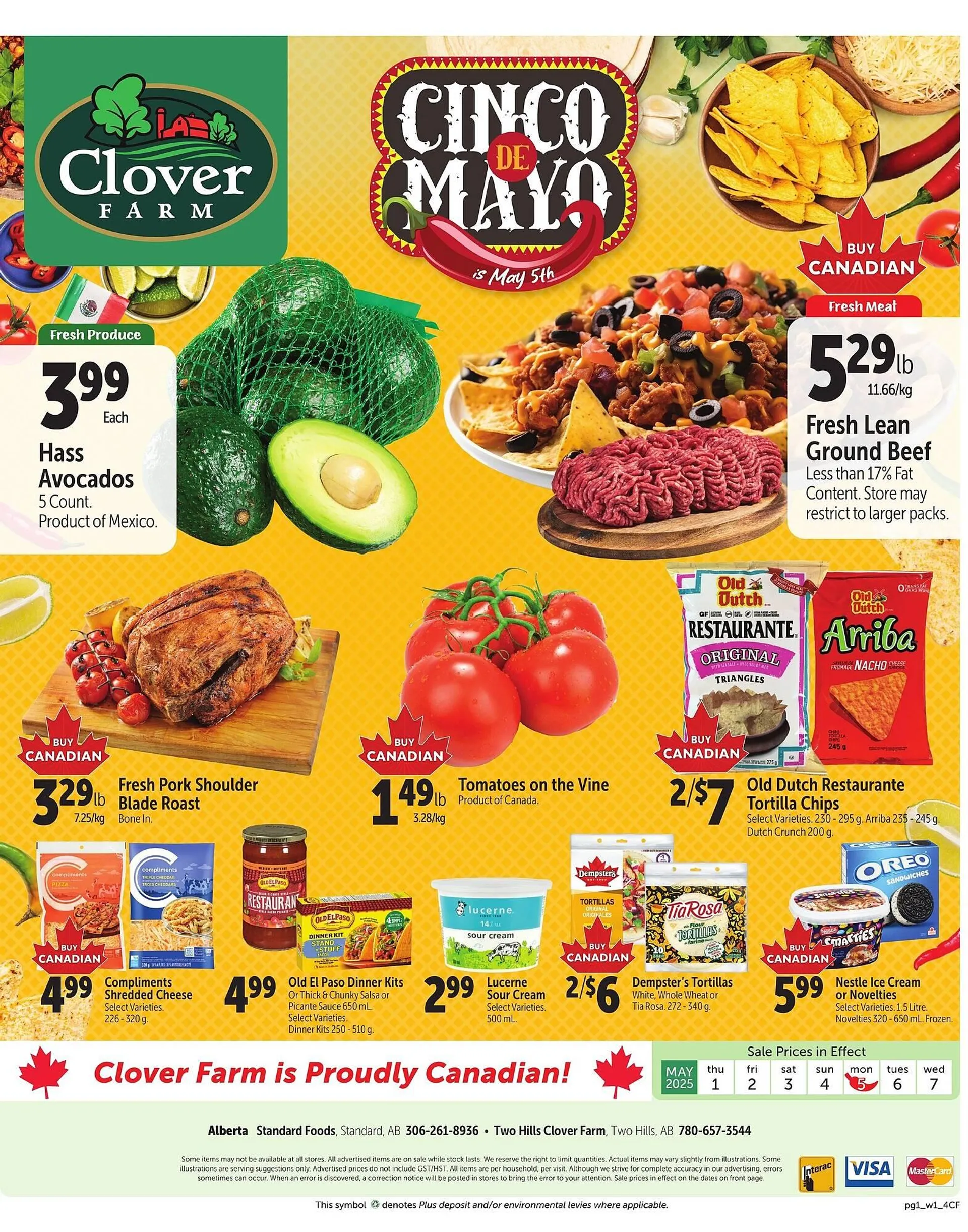 Clover Farm flyer - 1