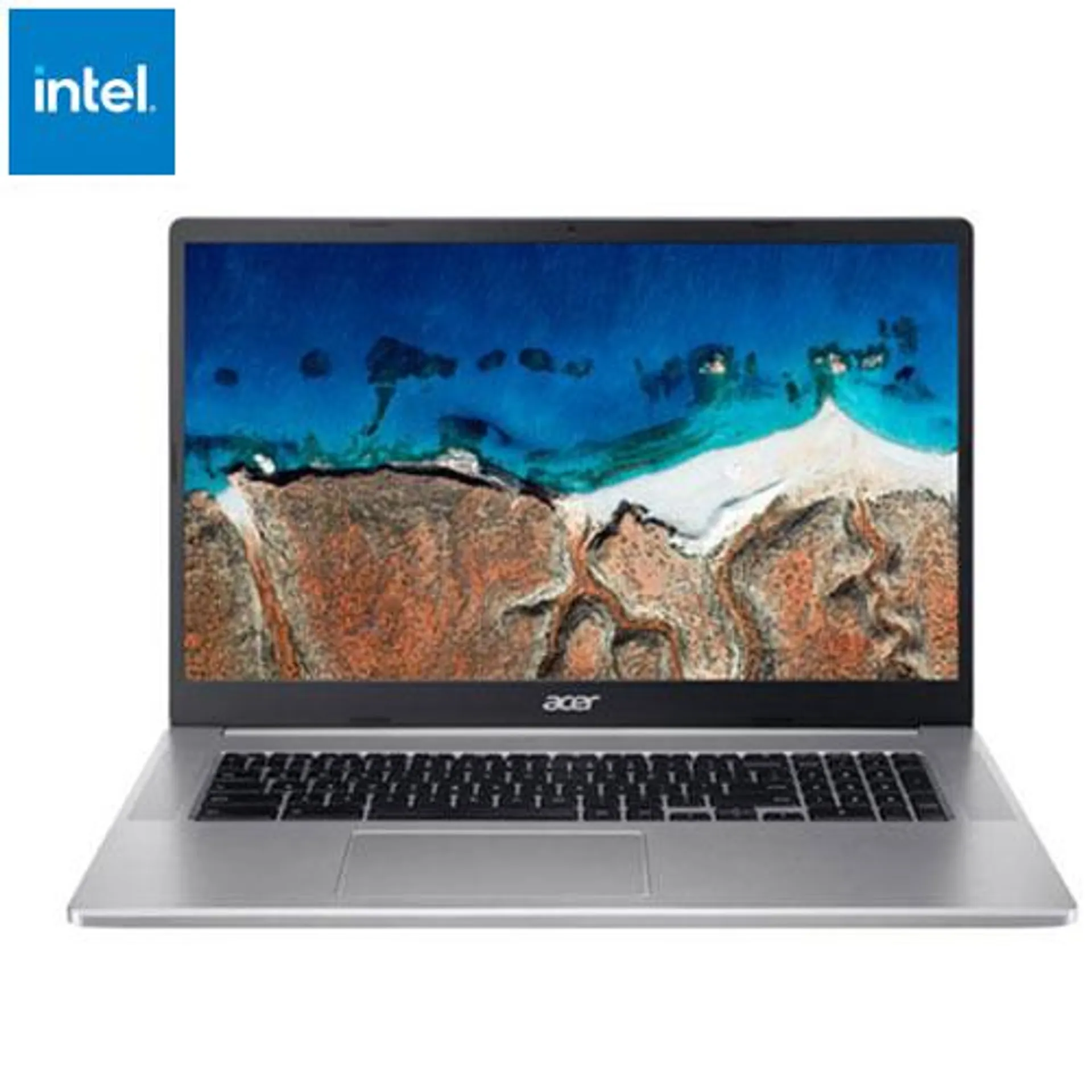 Acer CB317 17.3" Chromebook - Silver (Intel Celeron N4500/128GB eMMC/8GB RAM/ChromeOS)