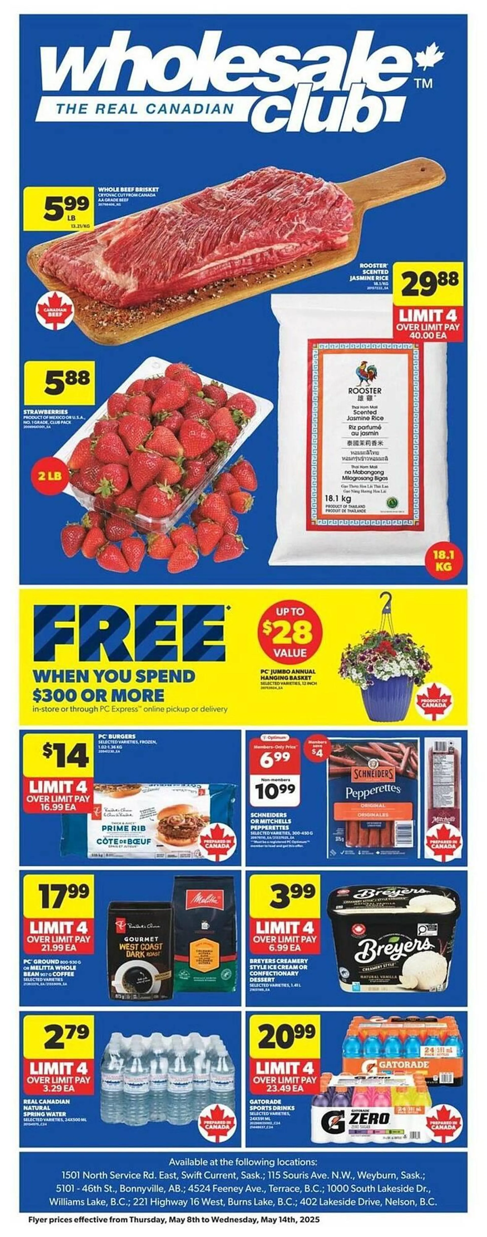 Wholesale Club flyer from May 1 to May 31 2025 - flyer page 2