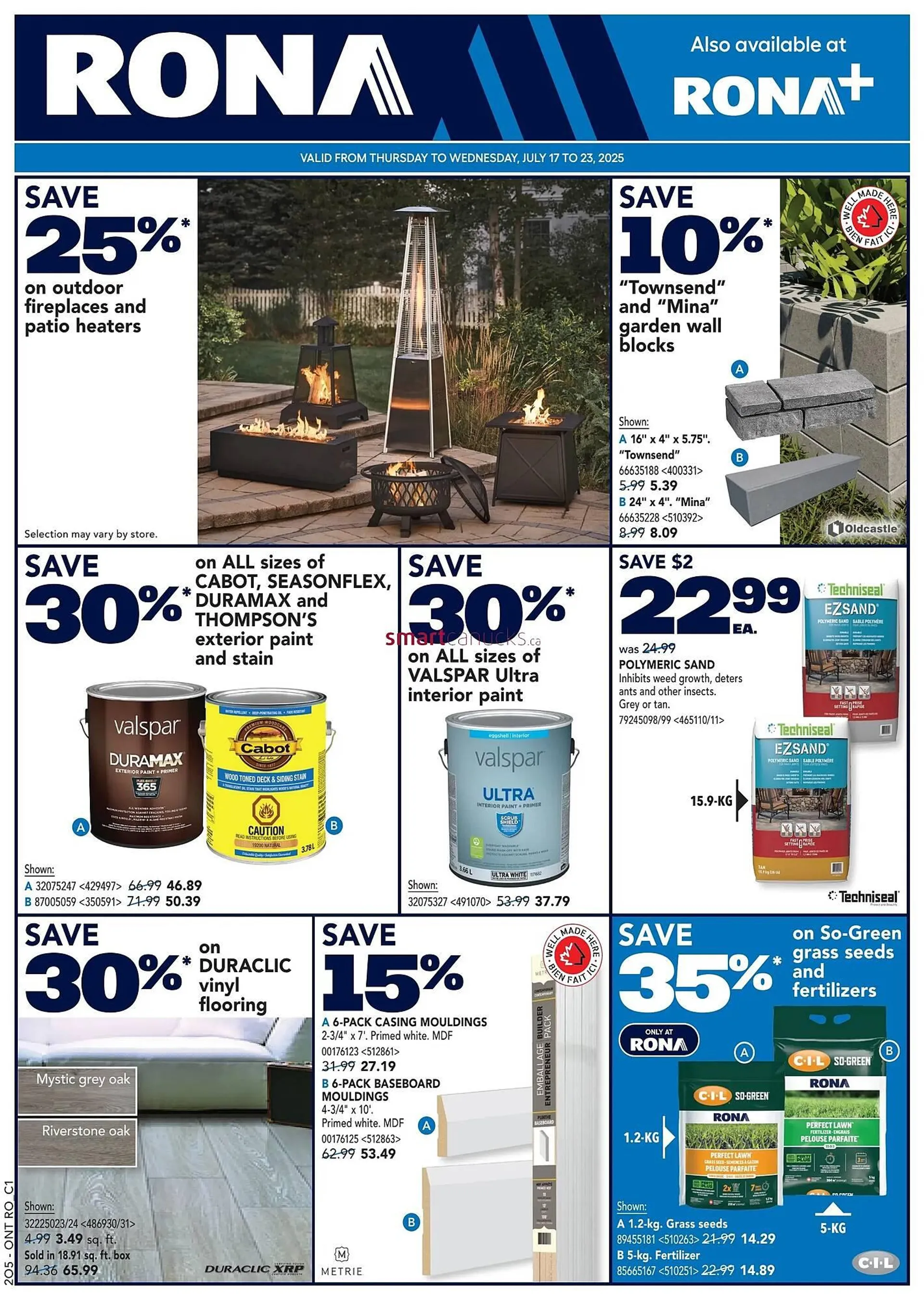 RONA flyer - 1