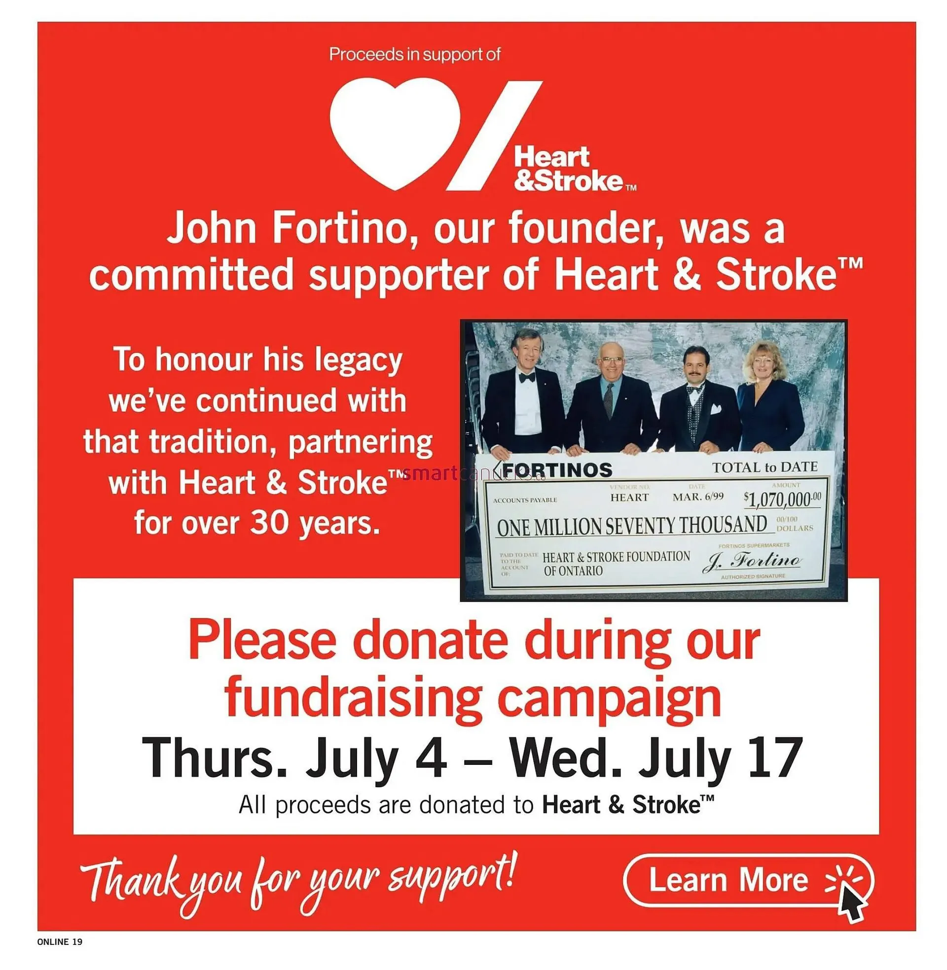 Fortinos flyer from July 11 to July 17 2024 - flyer page 18