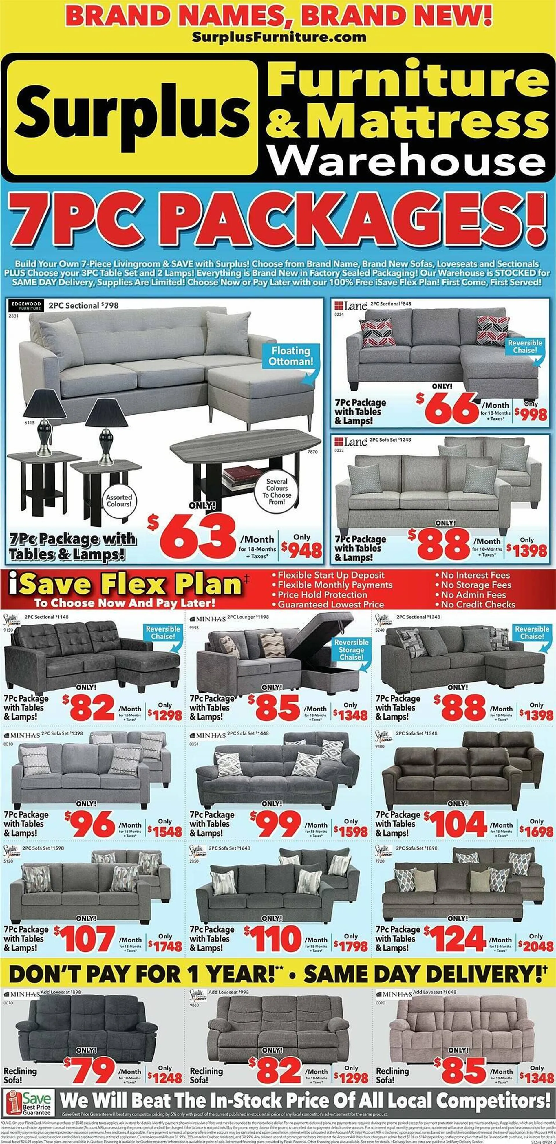 Surplus Furniture flyer - 1