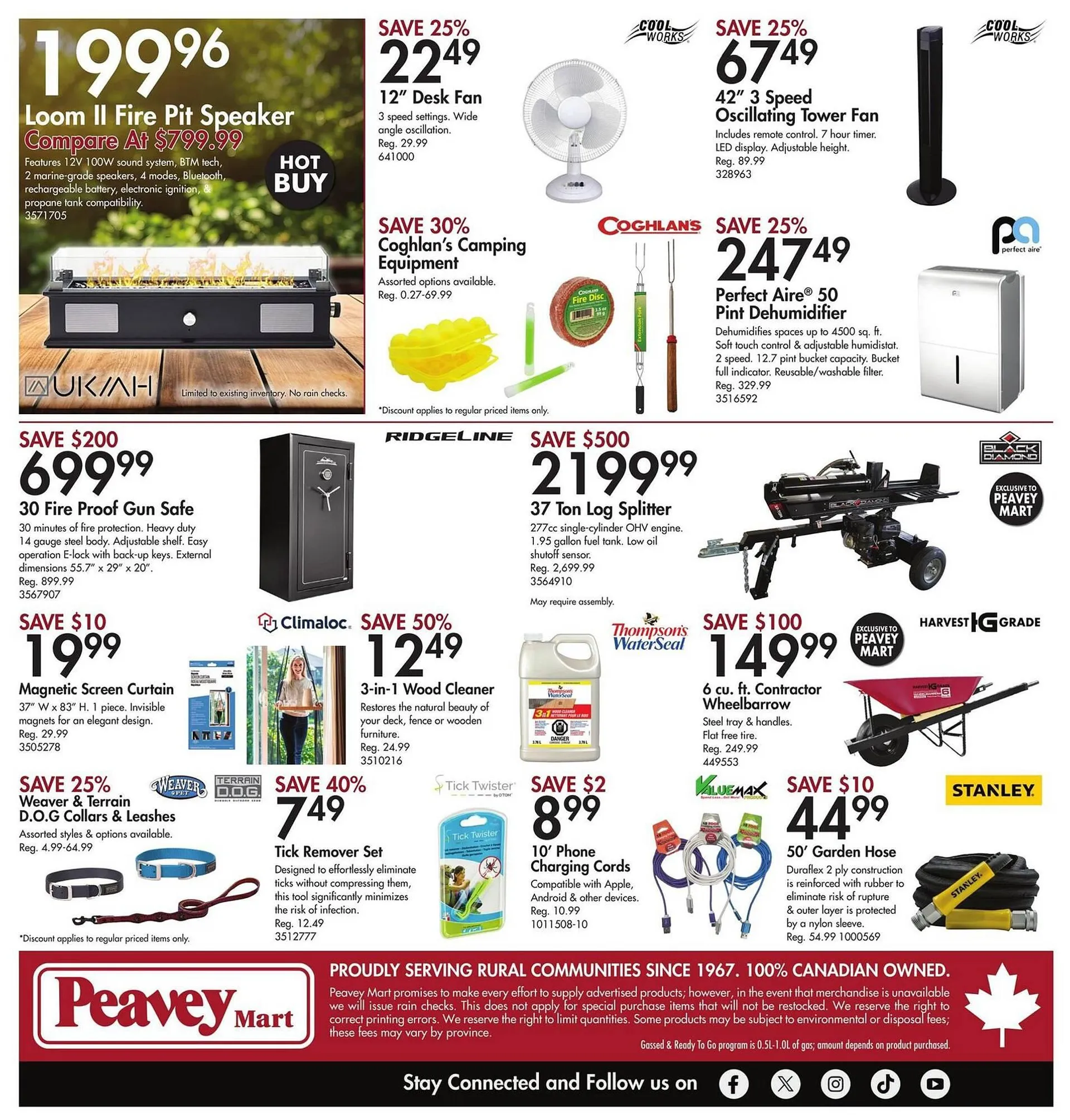 Peavey Mart flyer - 16