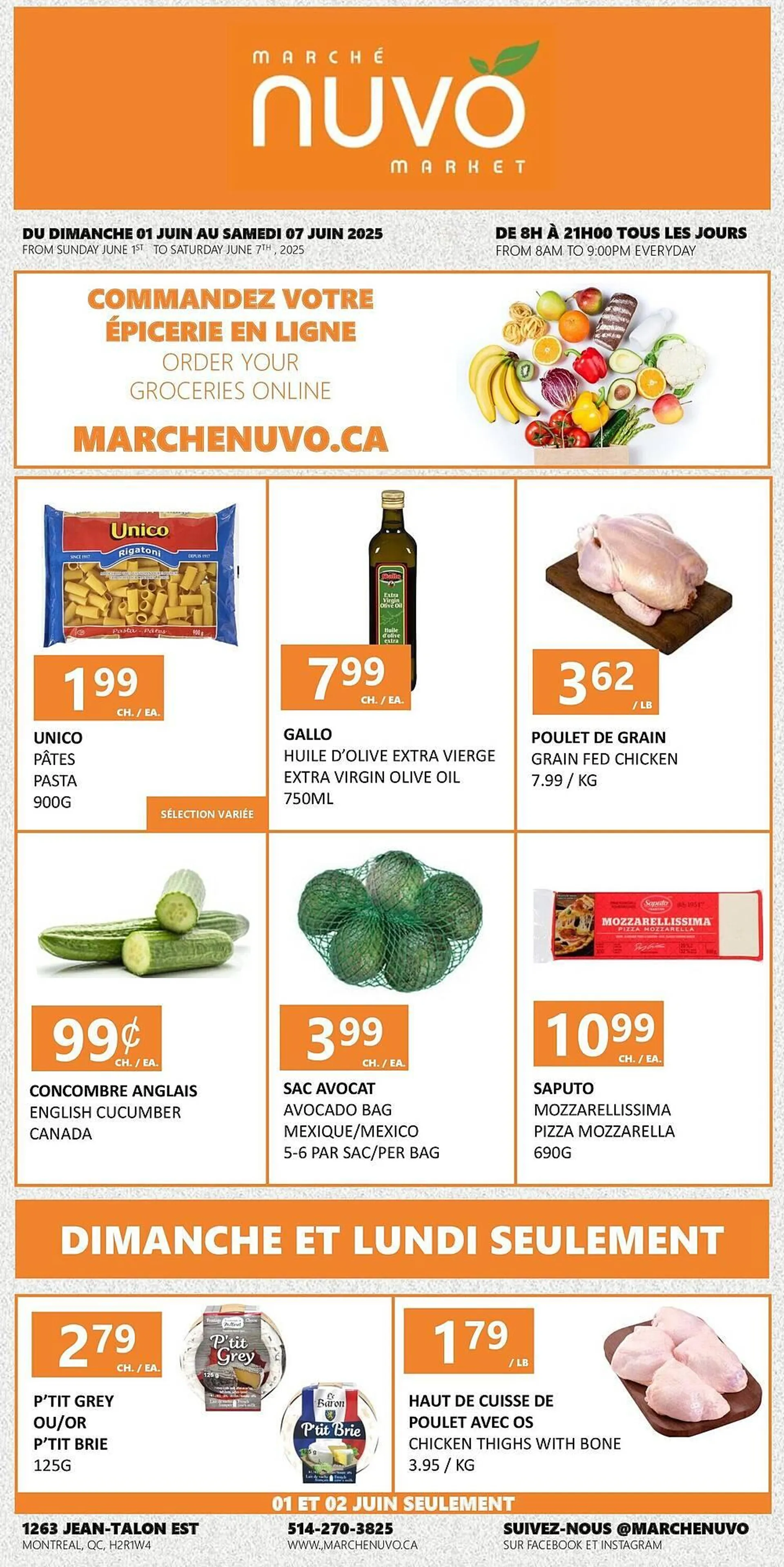 Marche Nuvo flyer from May 29 to June 19 2025 - flyer page 1