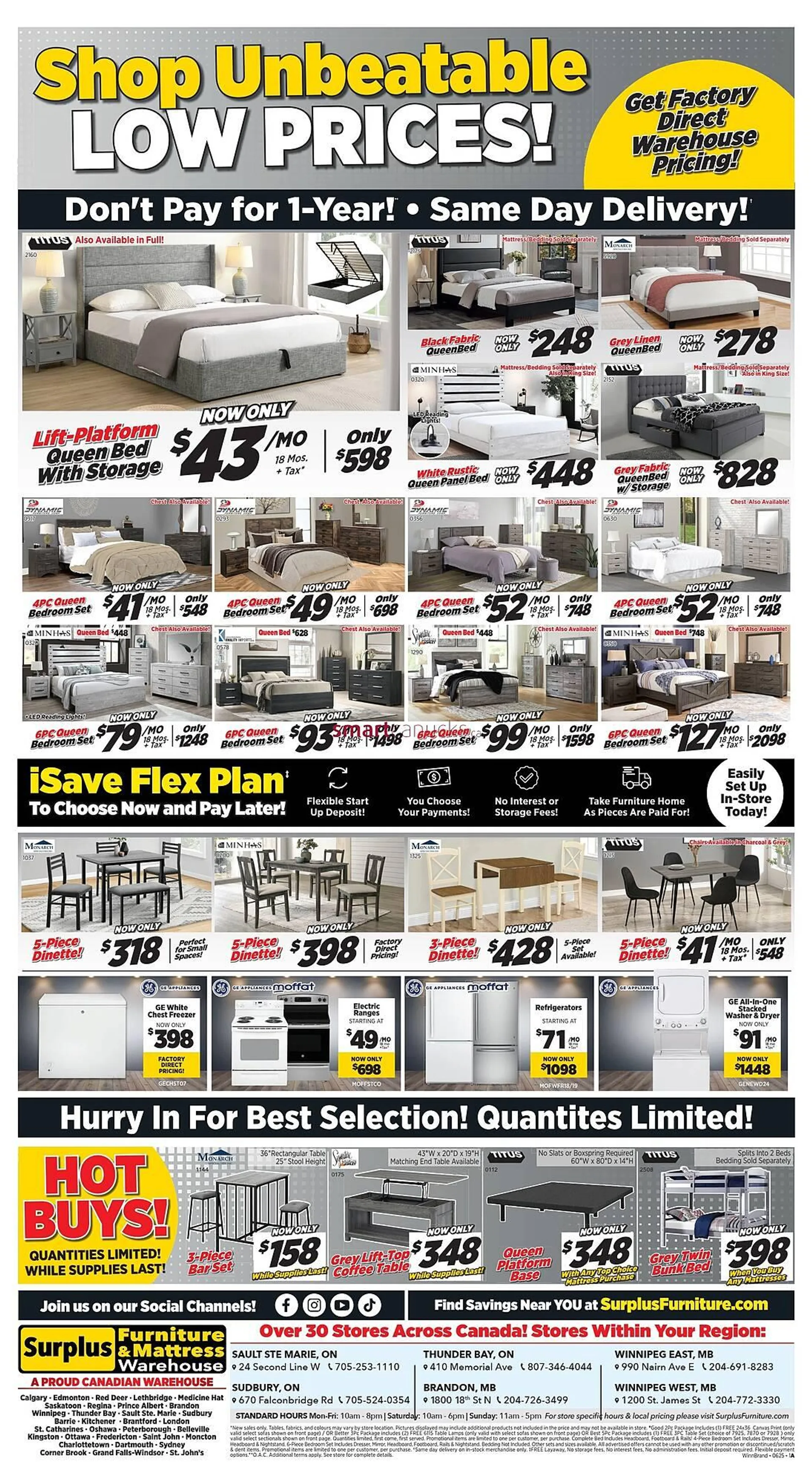 Surplus Furniture flyer from May 28 to June 3 2025 - flyer page 3