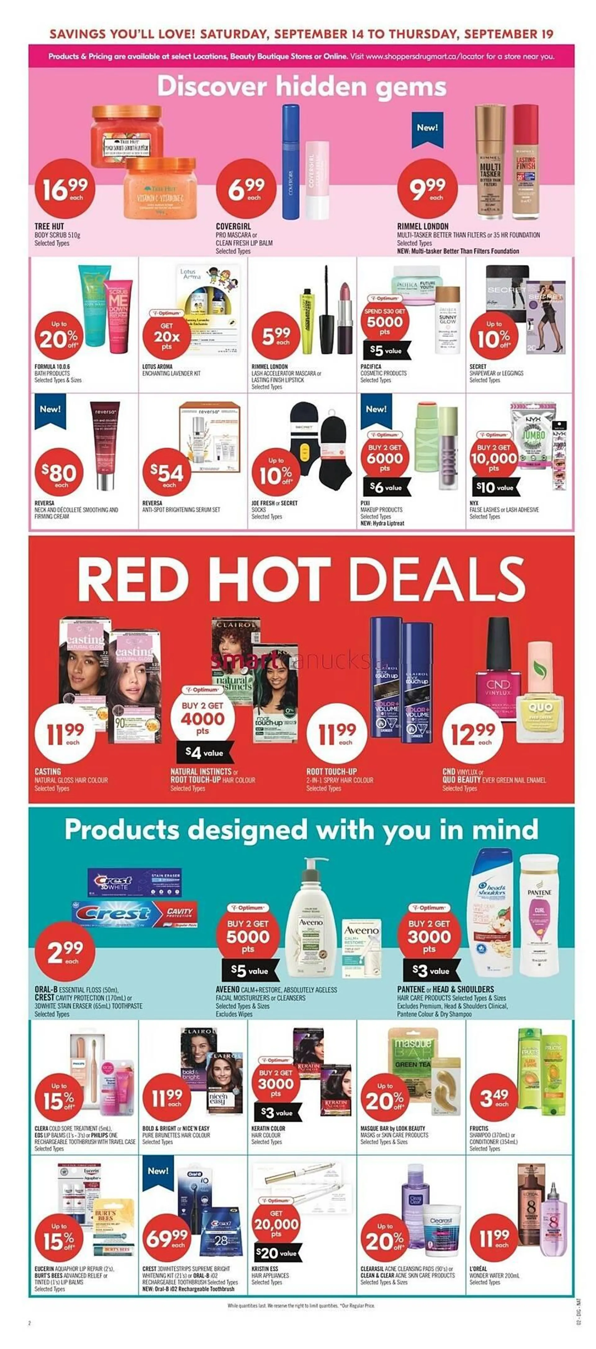 Shoppers Drug Mart flyer from September 14 to September 19 2024 - flyer page 19