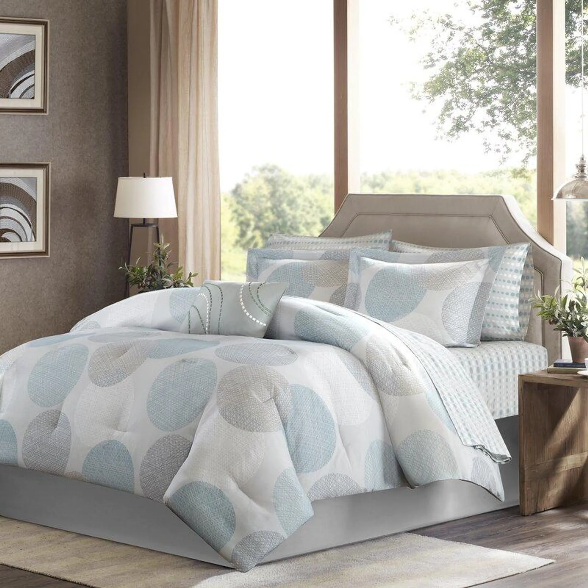 Knowles Comforter Set with Cotton Bed Sheets