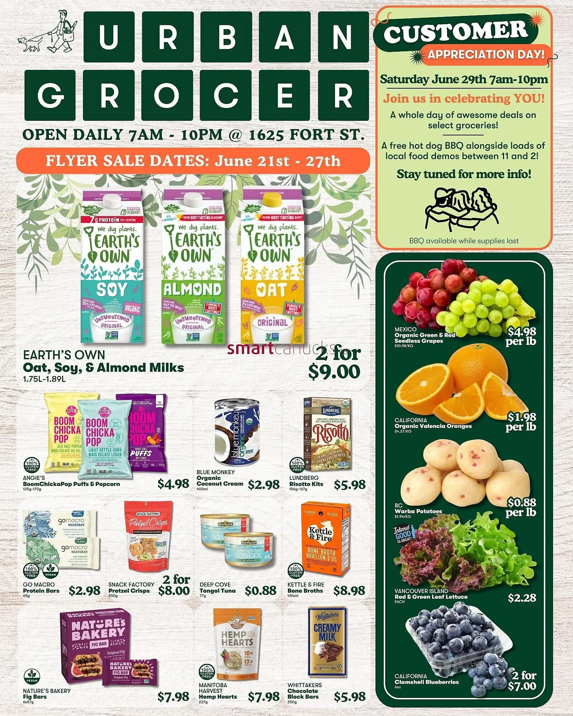 Urban Grocer flyer - 1