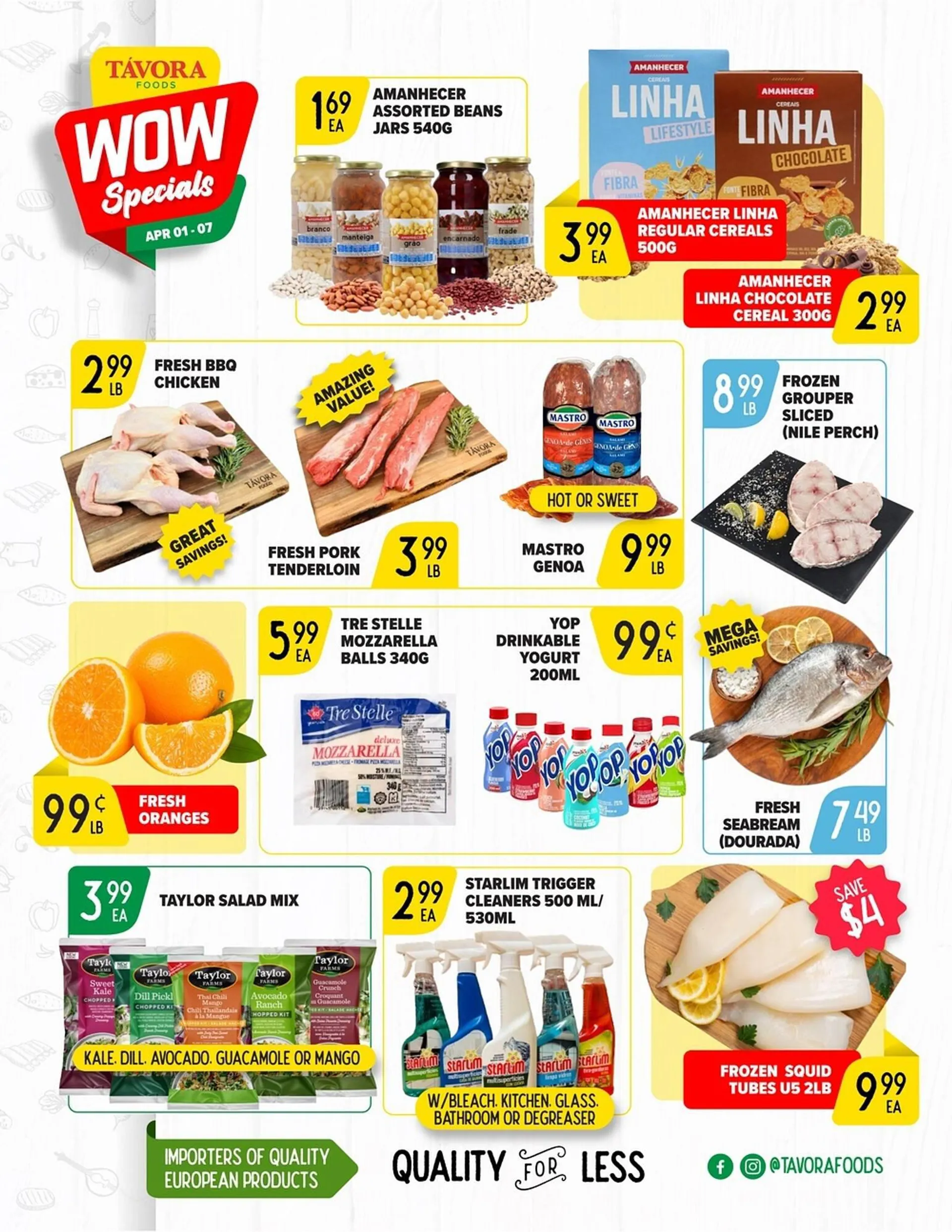 Tavora Foods flyer from April 1 to May 5 2024 - flyer page 