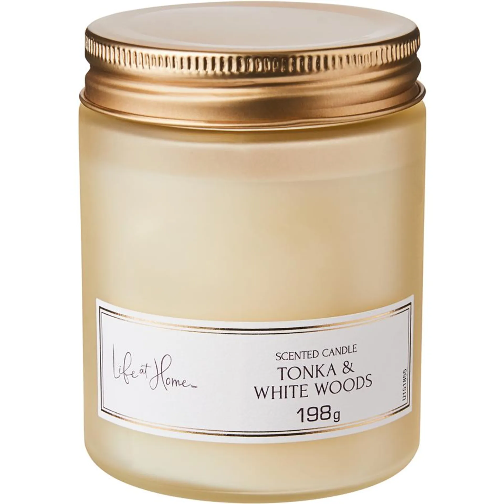 Scented Candle Tonka & White Woods