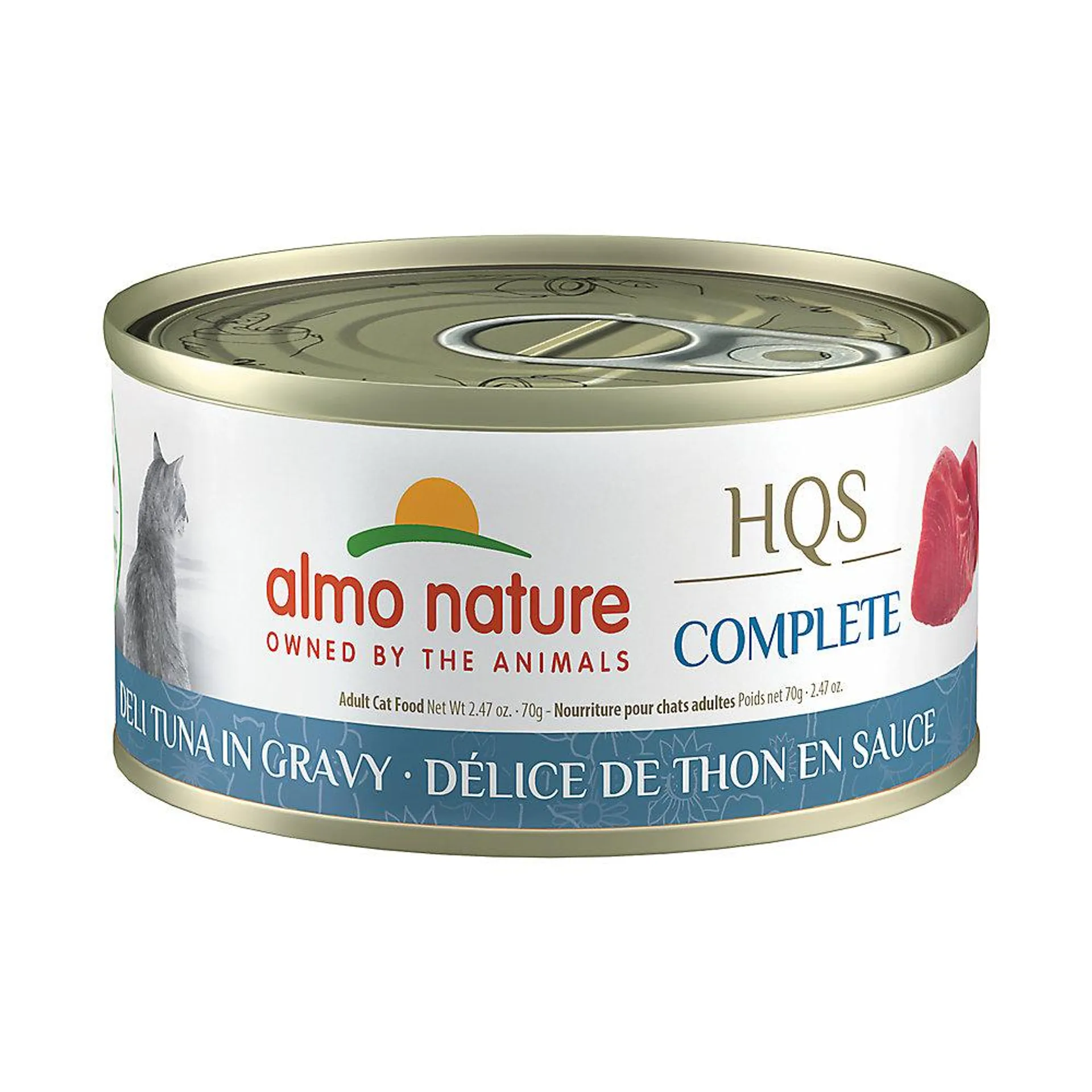 Almo Nature Wet Cat Food - Tuna Recipe in Gravy