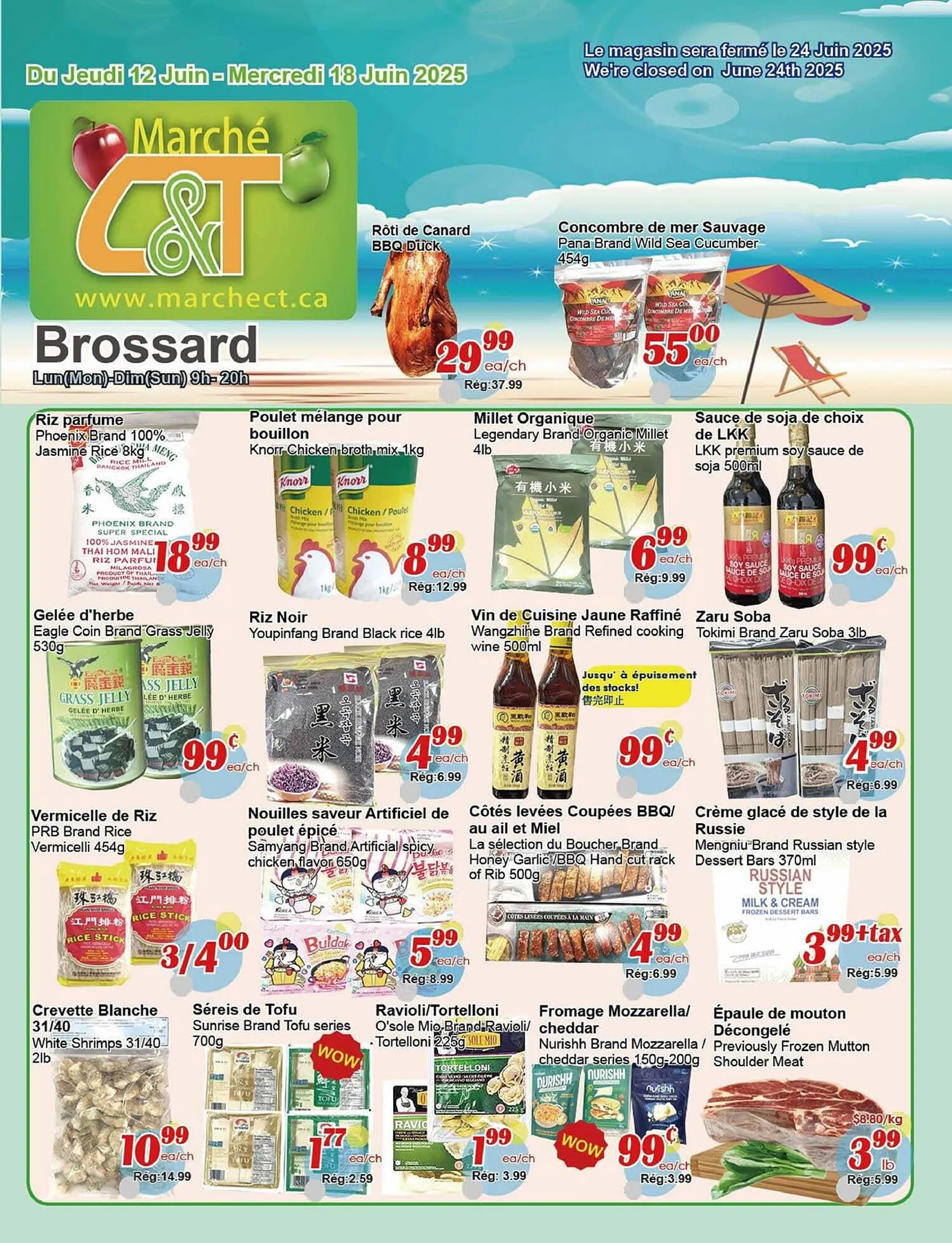 Marche C&T flyer from June 12 to June 19 2025 - flyer page 1