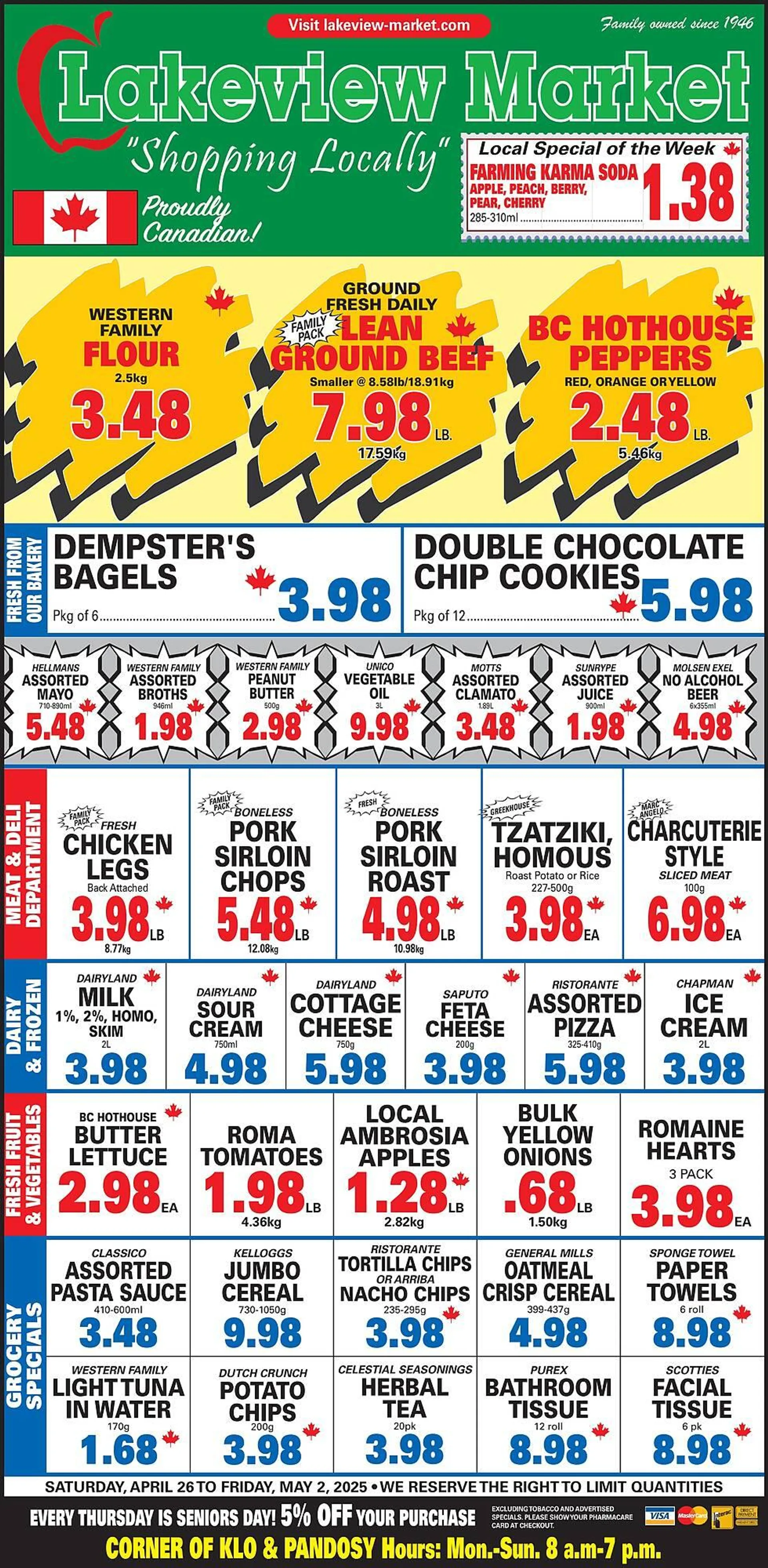 Lakeview Market flyer - 1