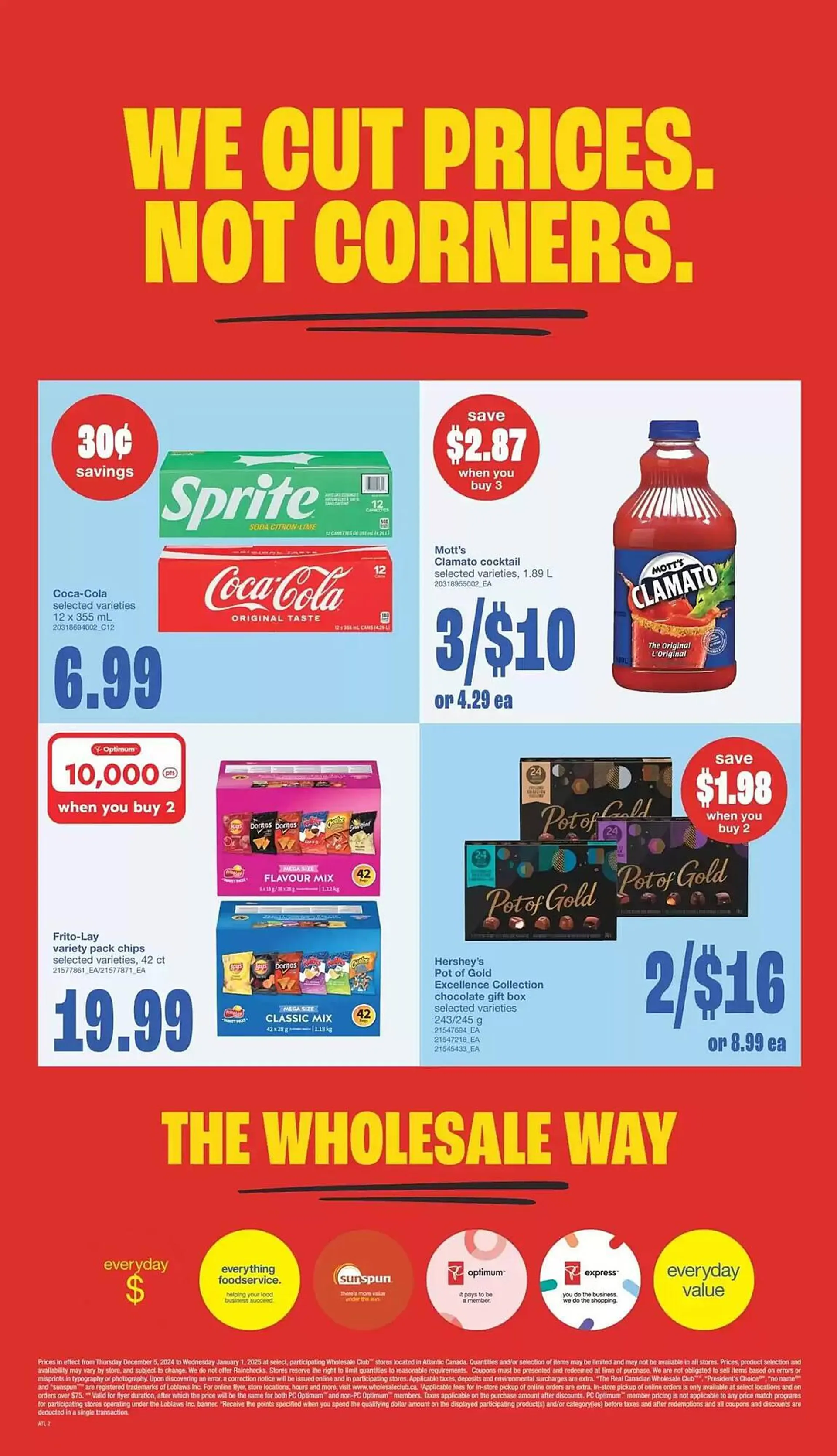 Wholesale Club flyer from December 5 to January 1 2025 - flyer page 3